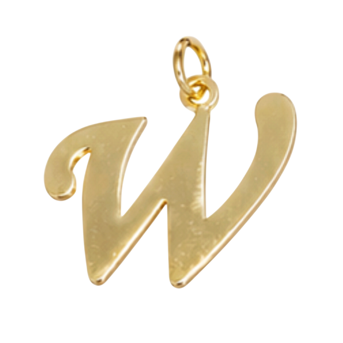 Gold Alphabet Initial Letter Charm