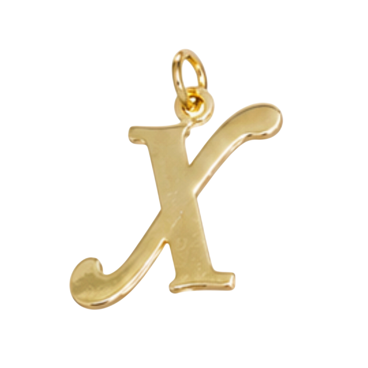 Gold Alphabet Initial Letter Charm