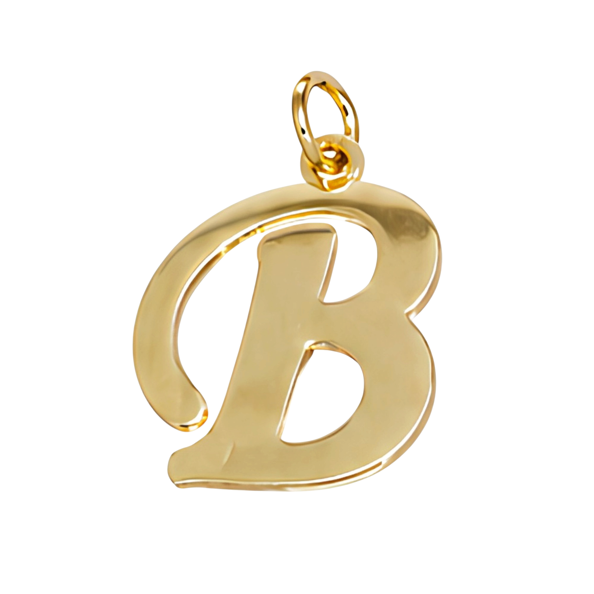 Gold Alphabet Initial Letter Charm