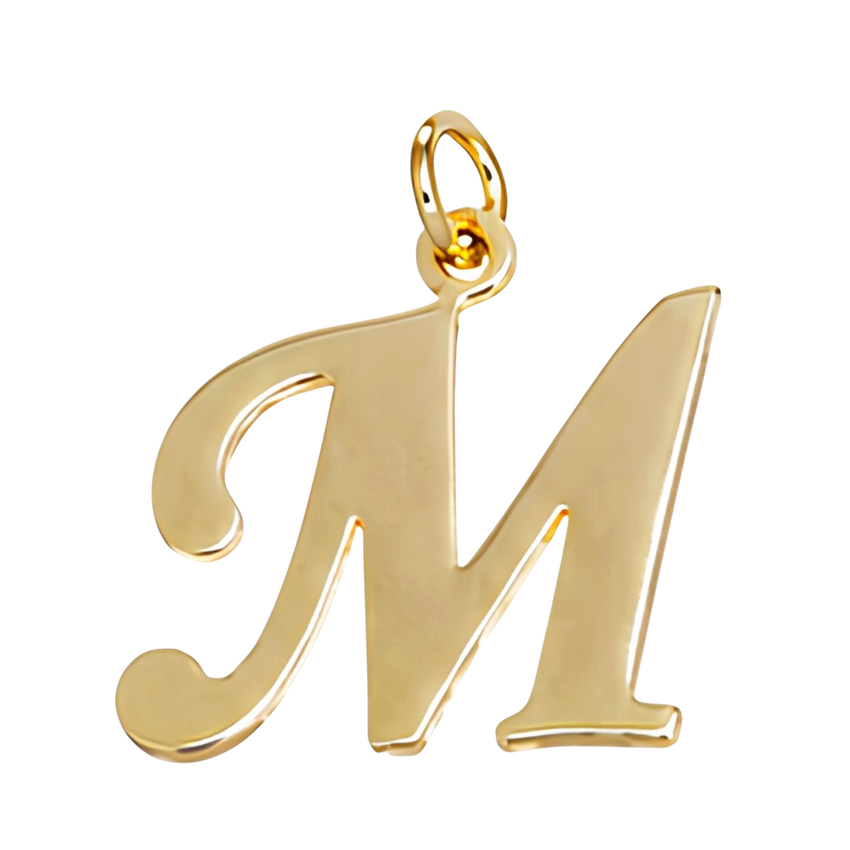 Gold Alphabet Initial Letter Charm