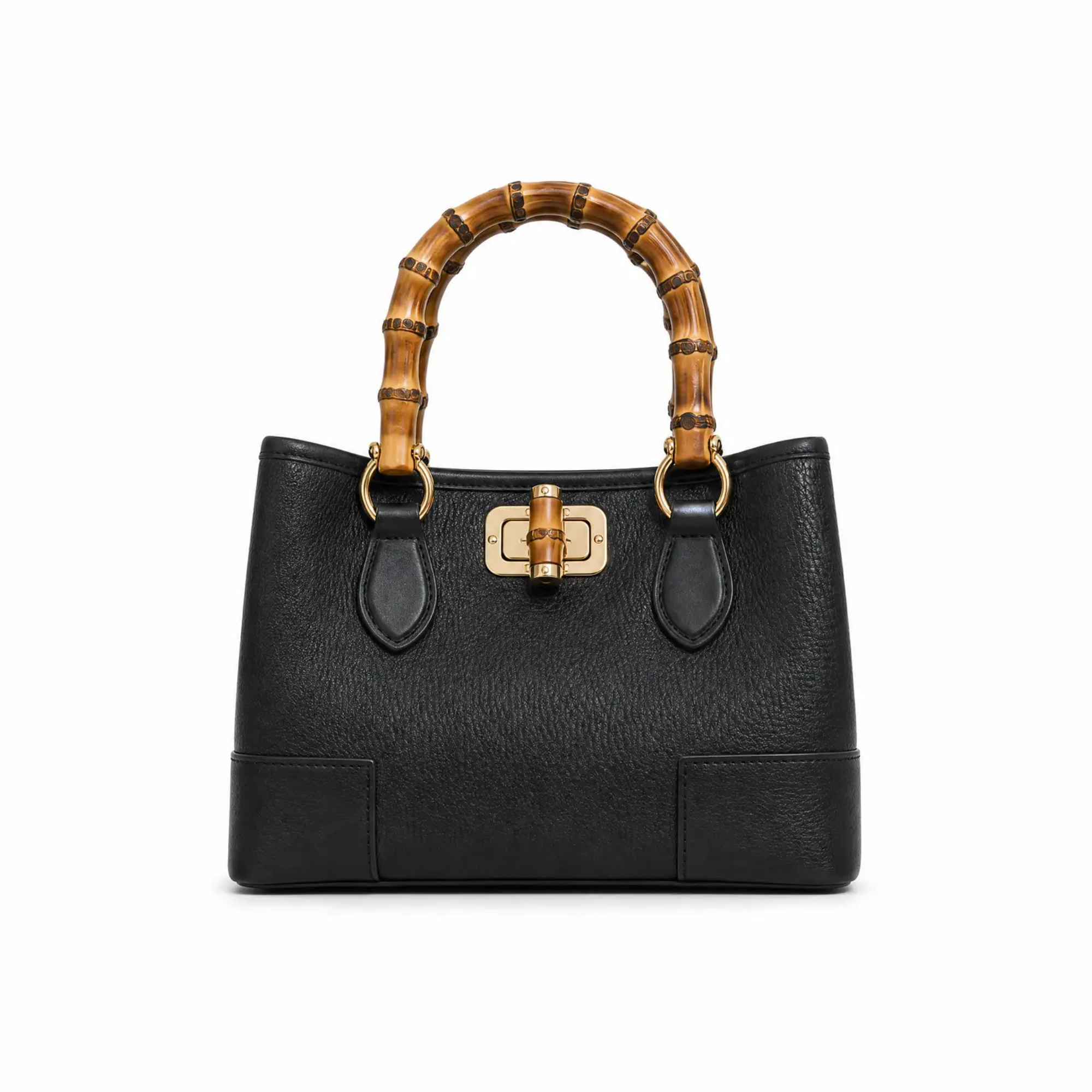 The Mini Leather Sorrento Bamboo Bag