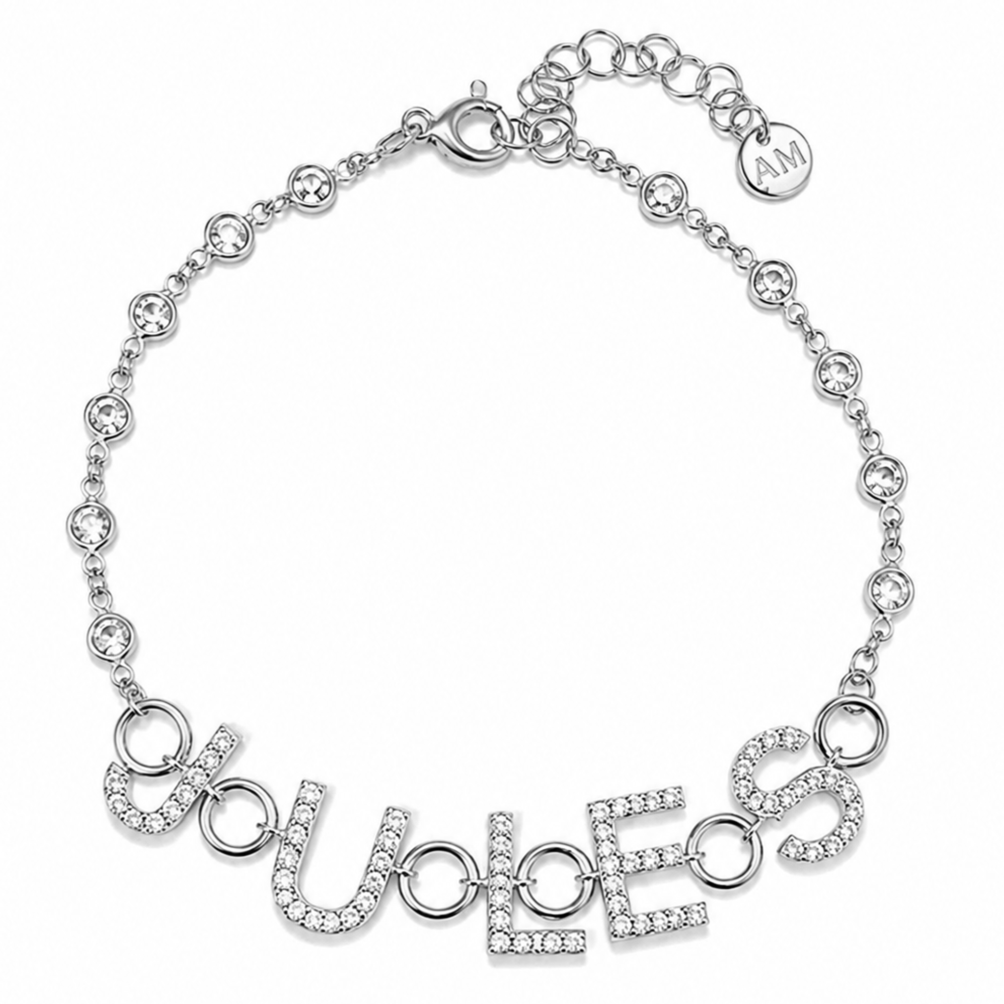 Bezel Custom Name Bracelet