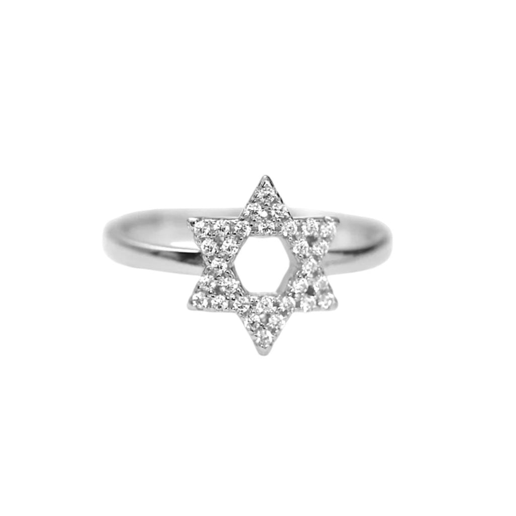 Jewish Star CZ Ring - Let's Bag It