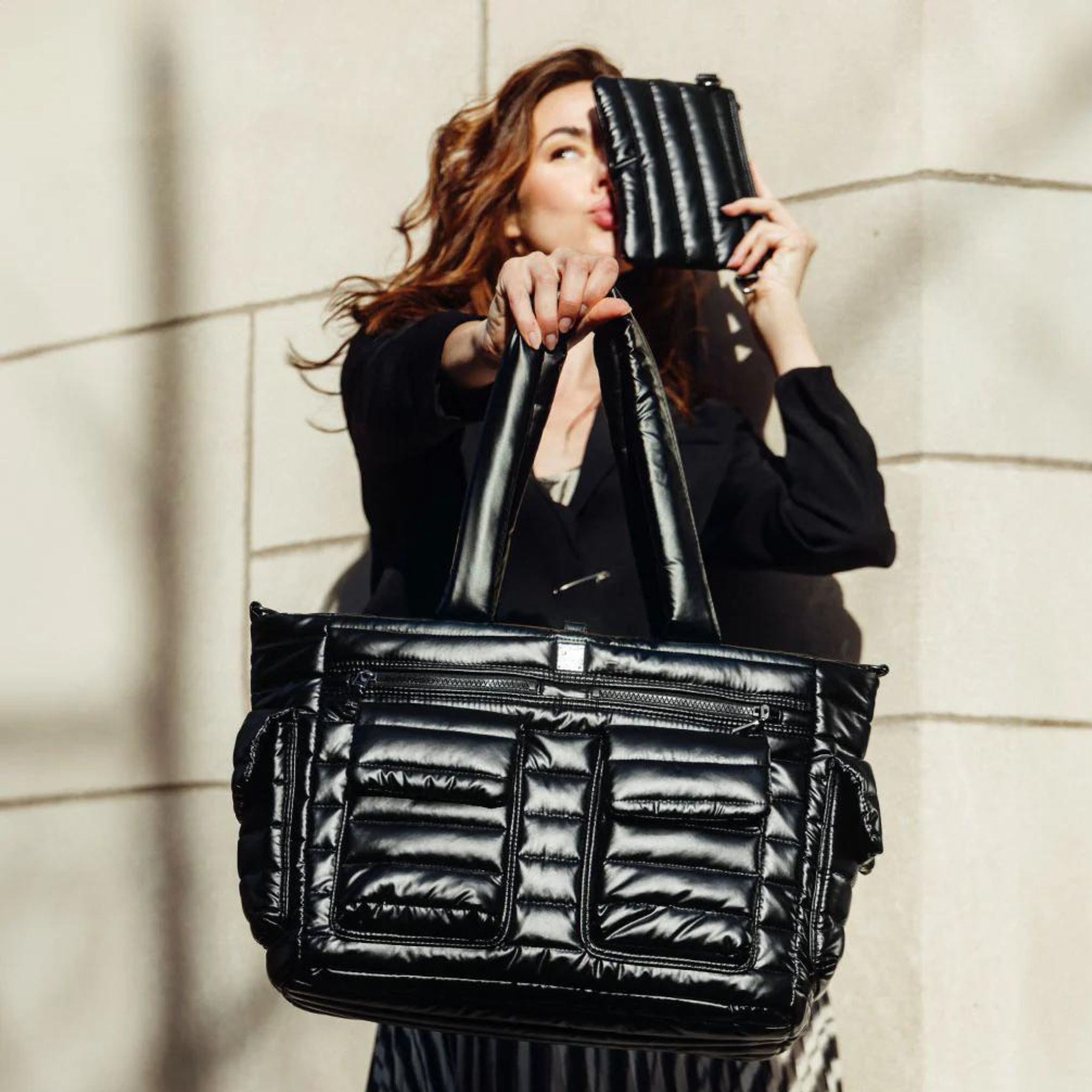 TWO FACED REVERSIBLE TOTE - Let's Bag It