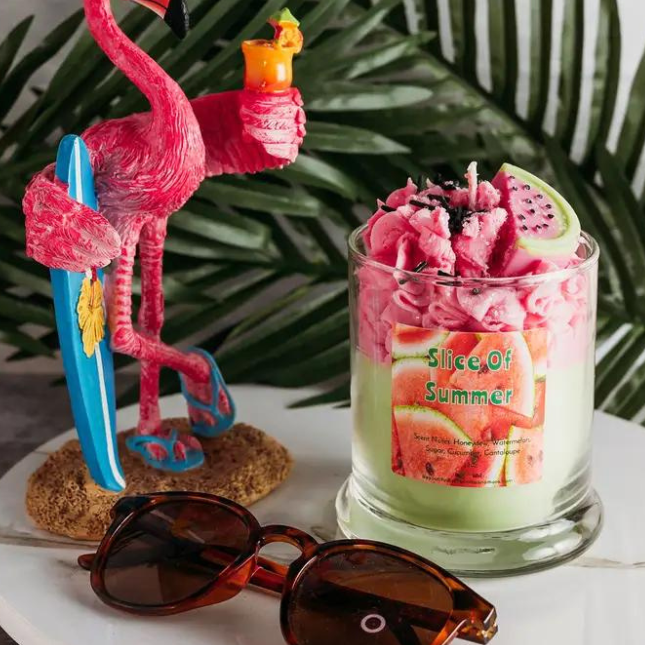 Slice Of Summer Dessert Candle - Let's Bag It