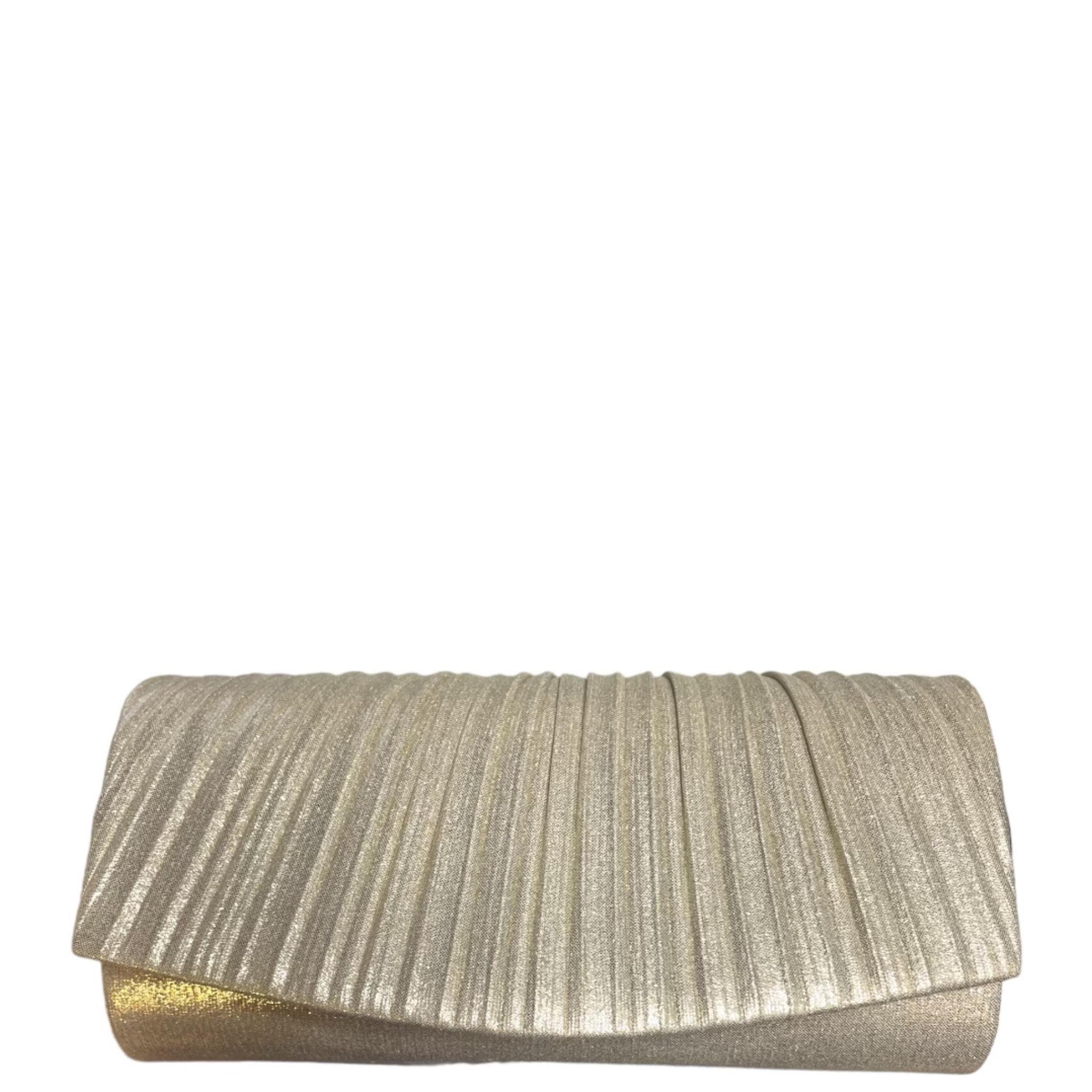 Pleated Evening Clutch Bag - Let's Bag It