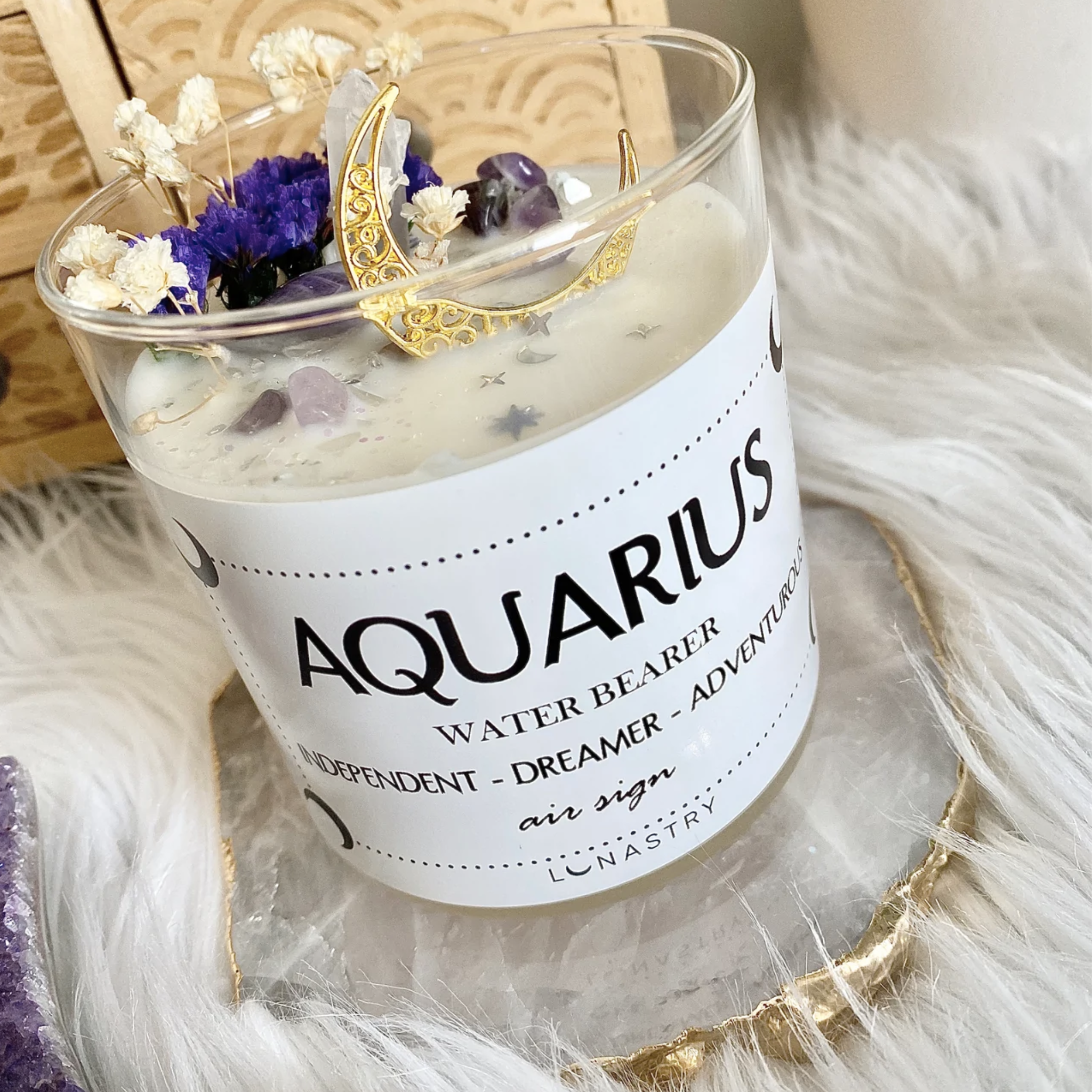 Aquarius Horoscope Candle - Let's Bag It