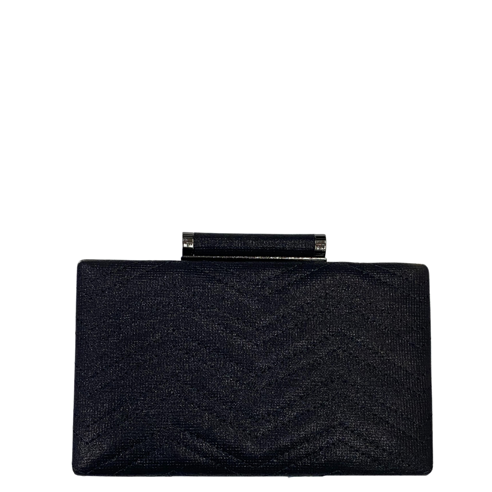 Quilted Glitter Chevron Clutch - Let's Bag It