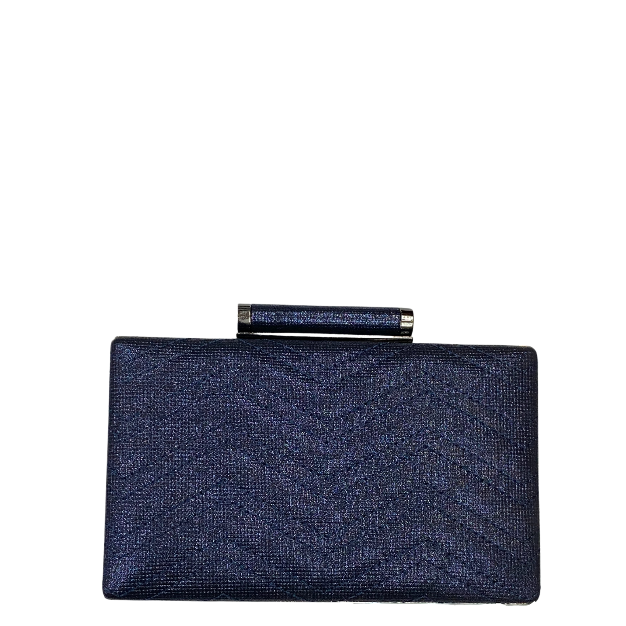 Quilted Glitter Chevron Clutch - Let's Bag It