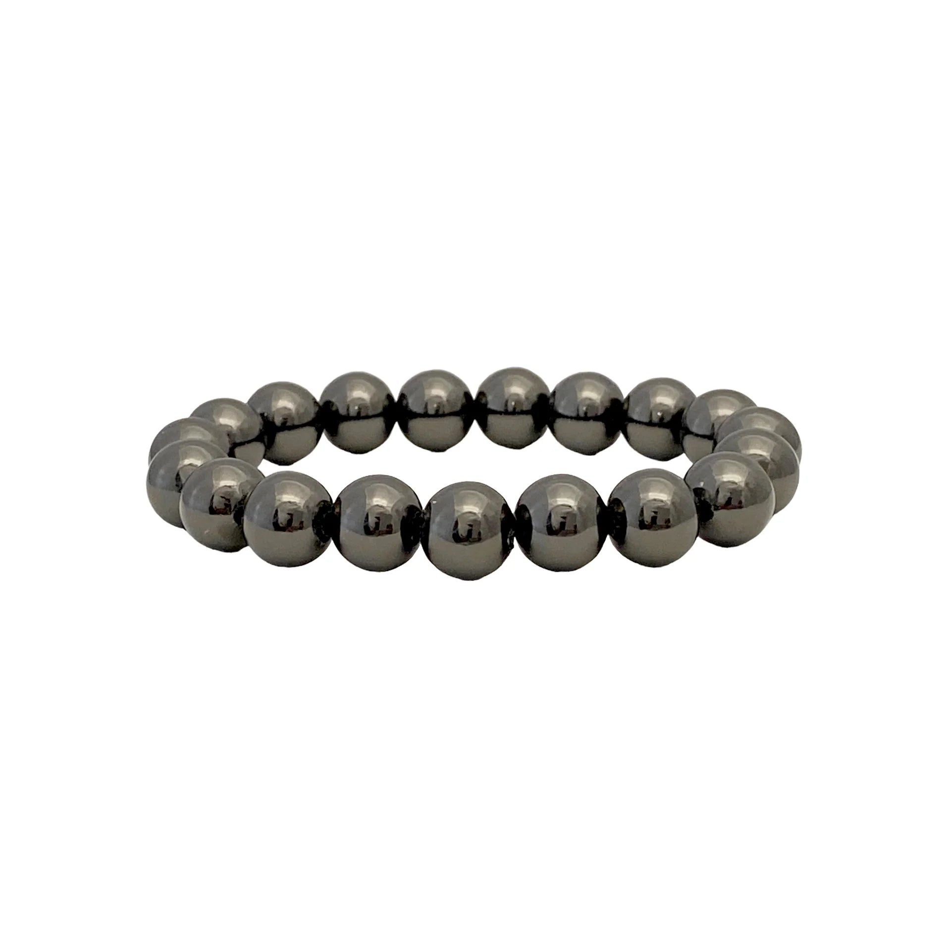 Classic beaded stretch bracelets by Love Lisa featuring 10mm beads in a colorful design.