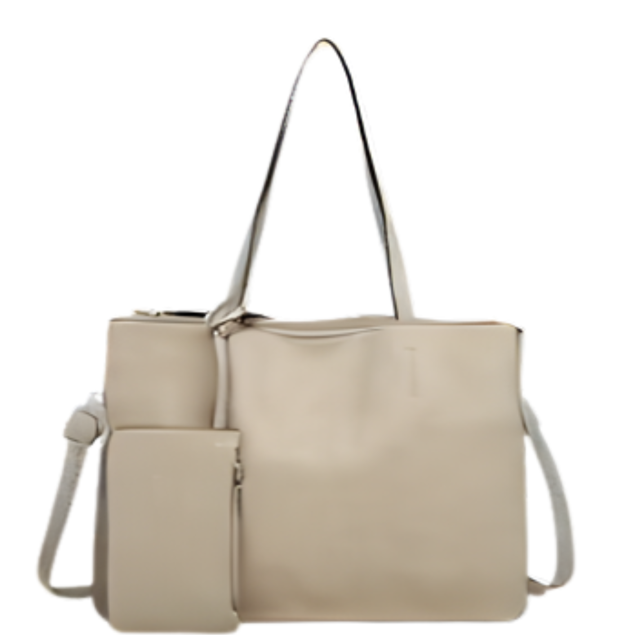 Synthetic Bag with 3 Interior Compartments + Wallet B2B - Let's Bag It 