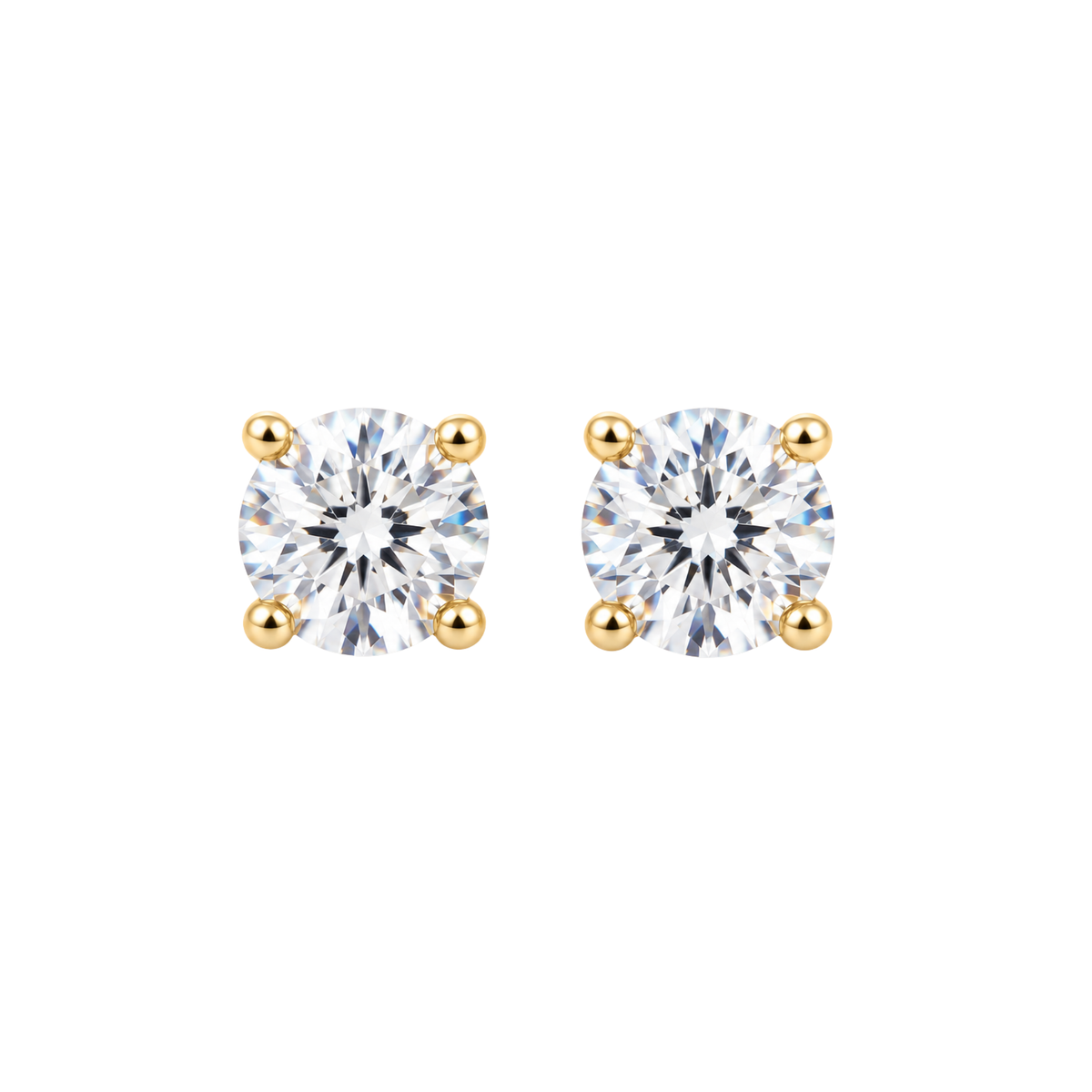 6mm Stone Earrings