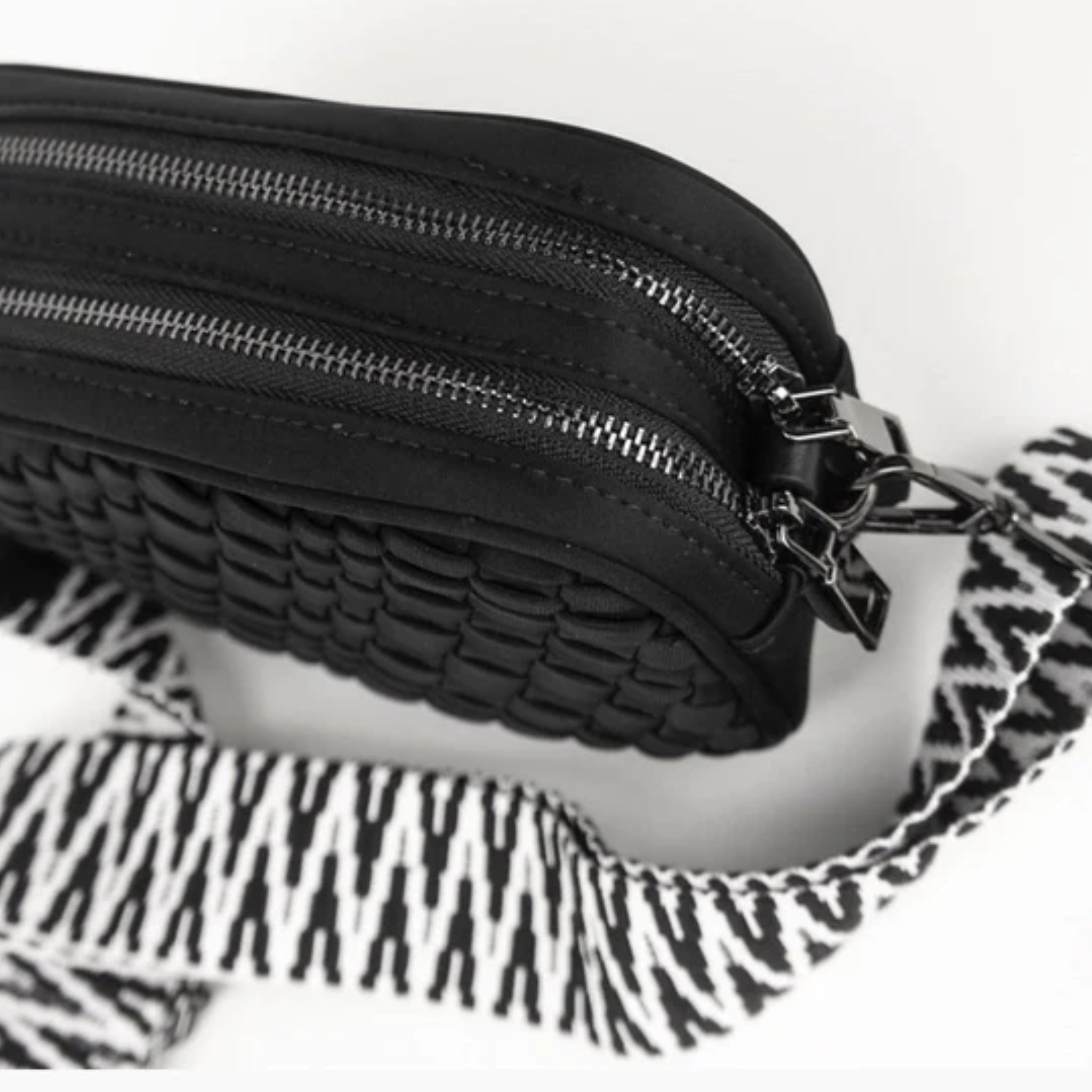 CALEDON WOVEN CROSSBODY