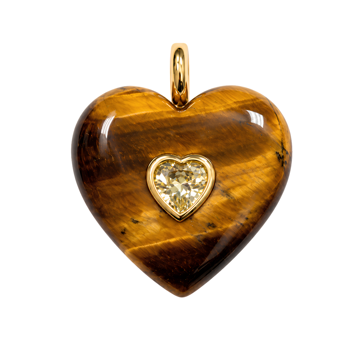 Tigers Eye Charm