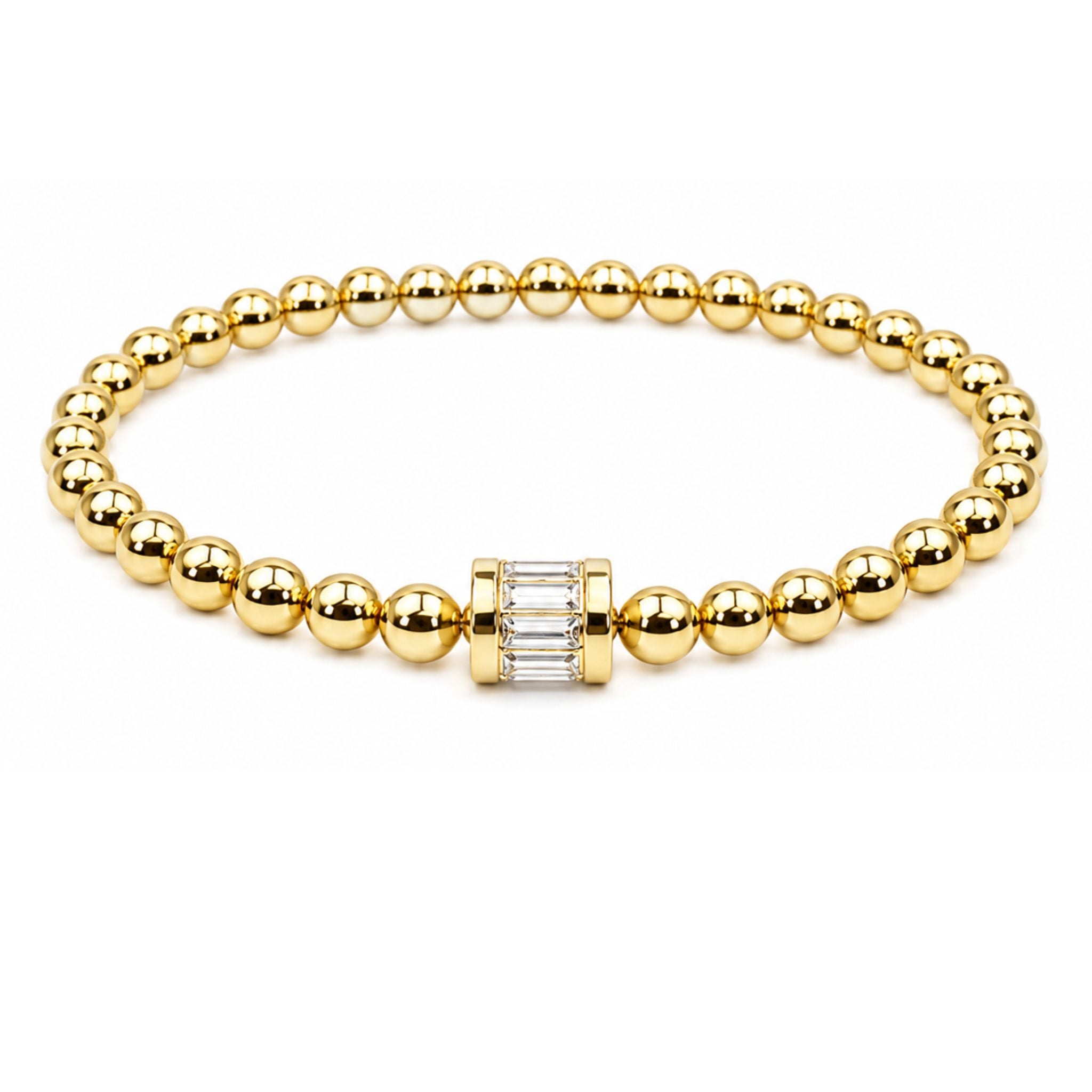Baguette Beaded Bracelet
