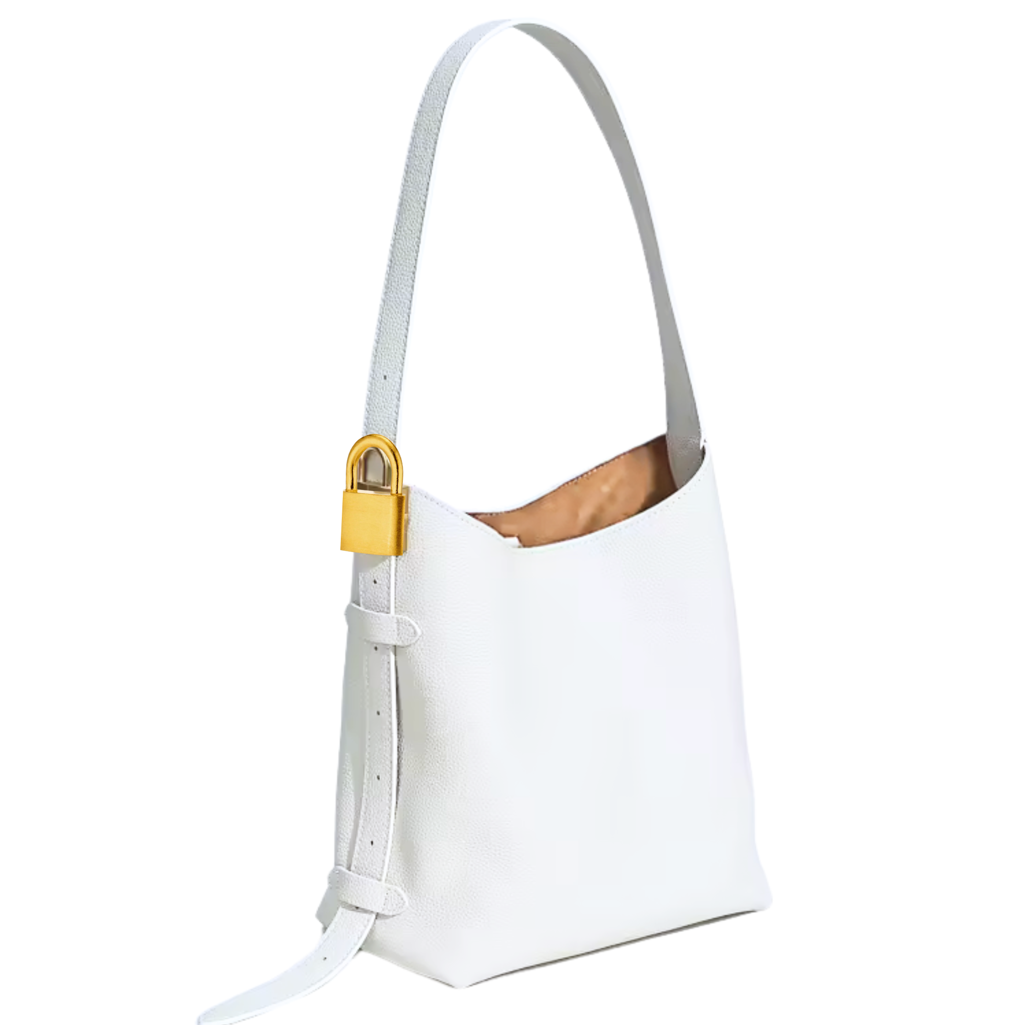 XL Lock Minimalist Shoulder Bag - Let's Bag It 