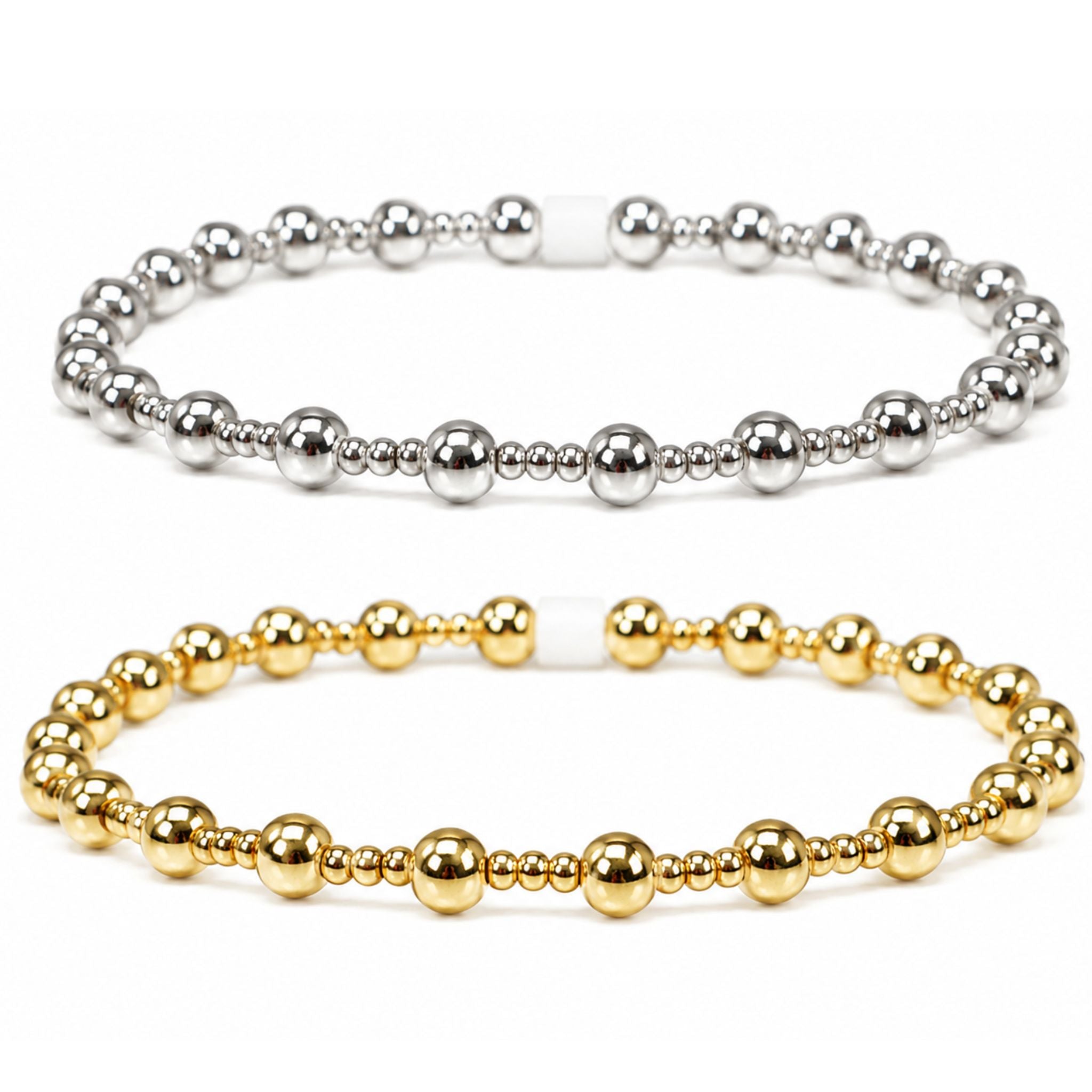 Cadence Stretch Beaded Bracelet