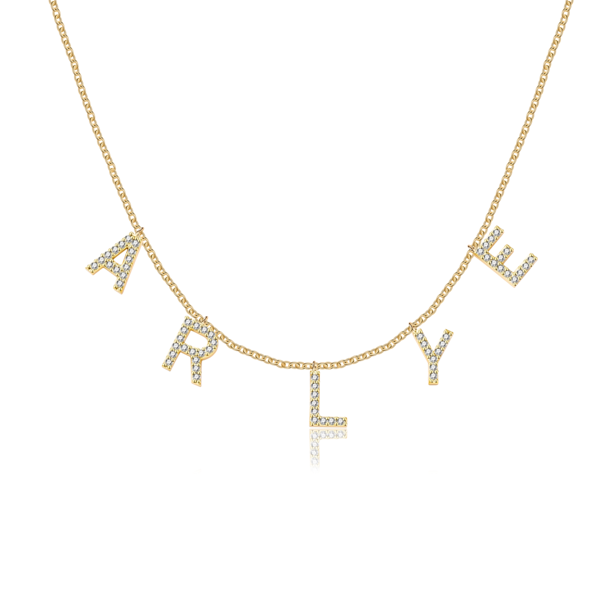 Custom Dover Name Necklace (Water Resistant)