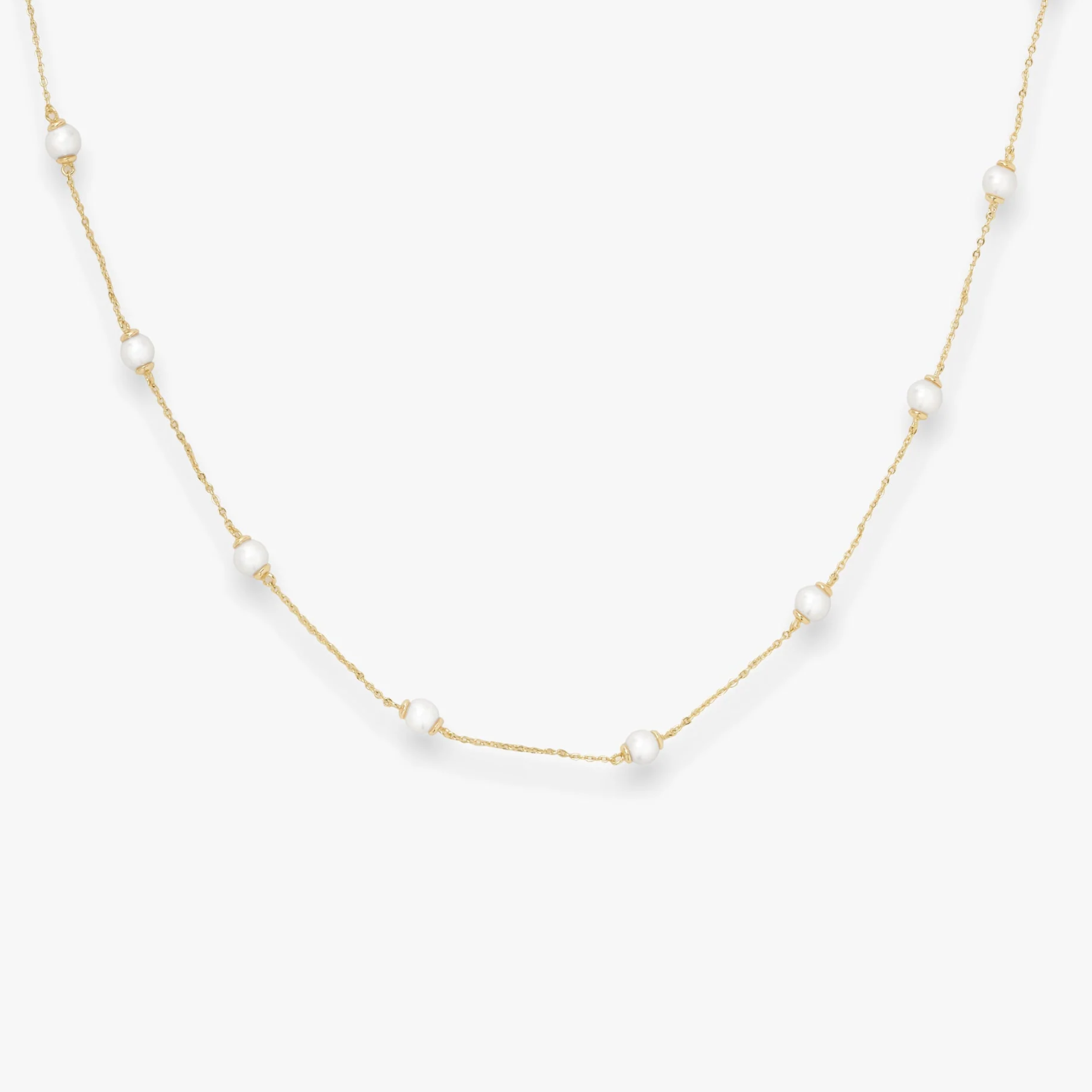 Perfect Pearl Infinity Necklace