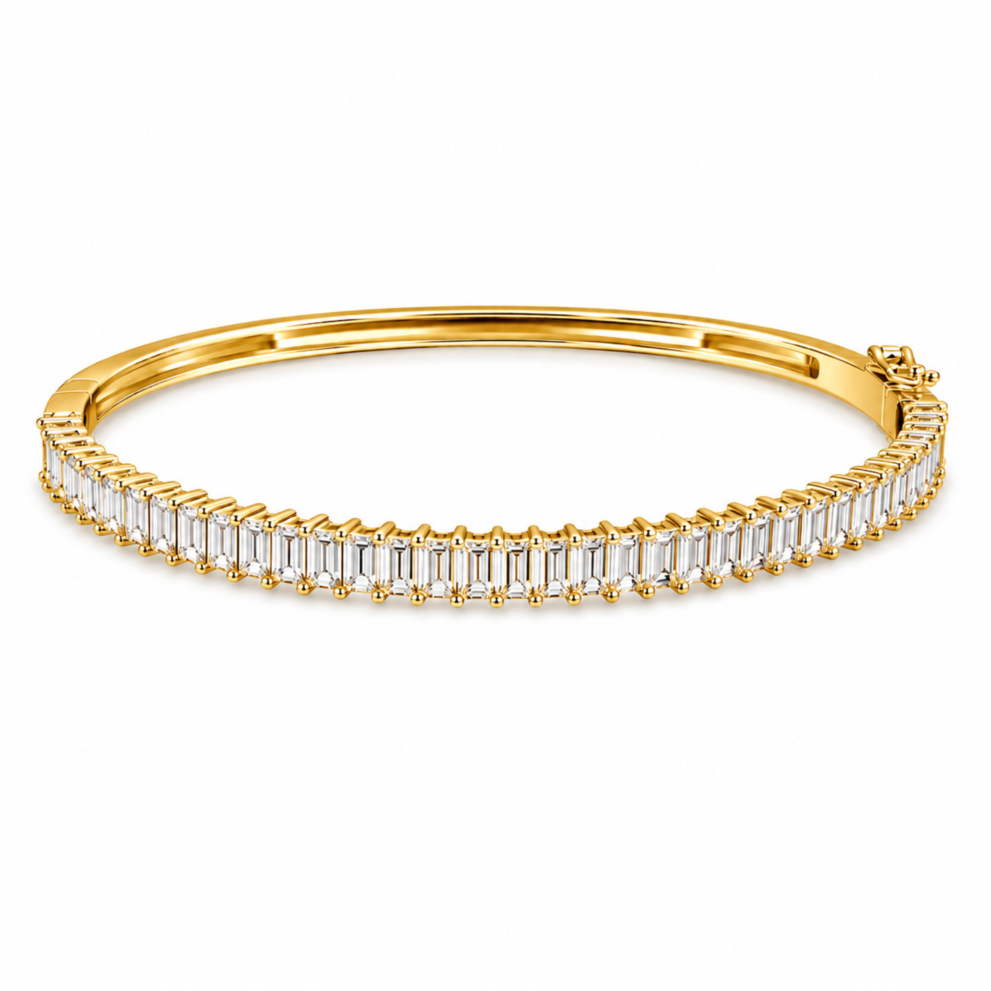 Baguette Luxe Bangle