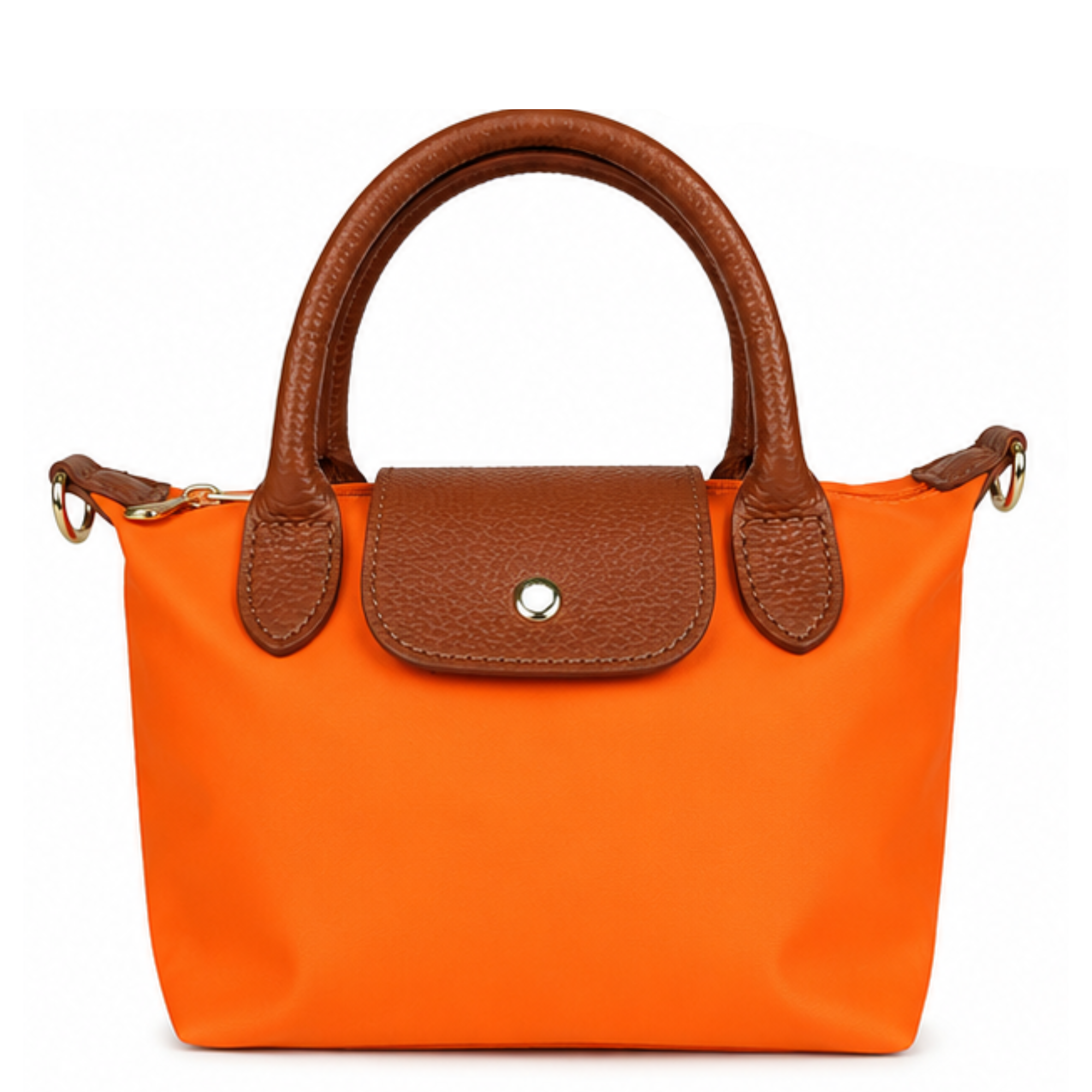 The Riviera Mini Tote | Lightweight Nylon Top Handle Crossbody Bag