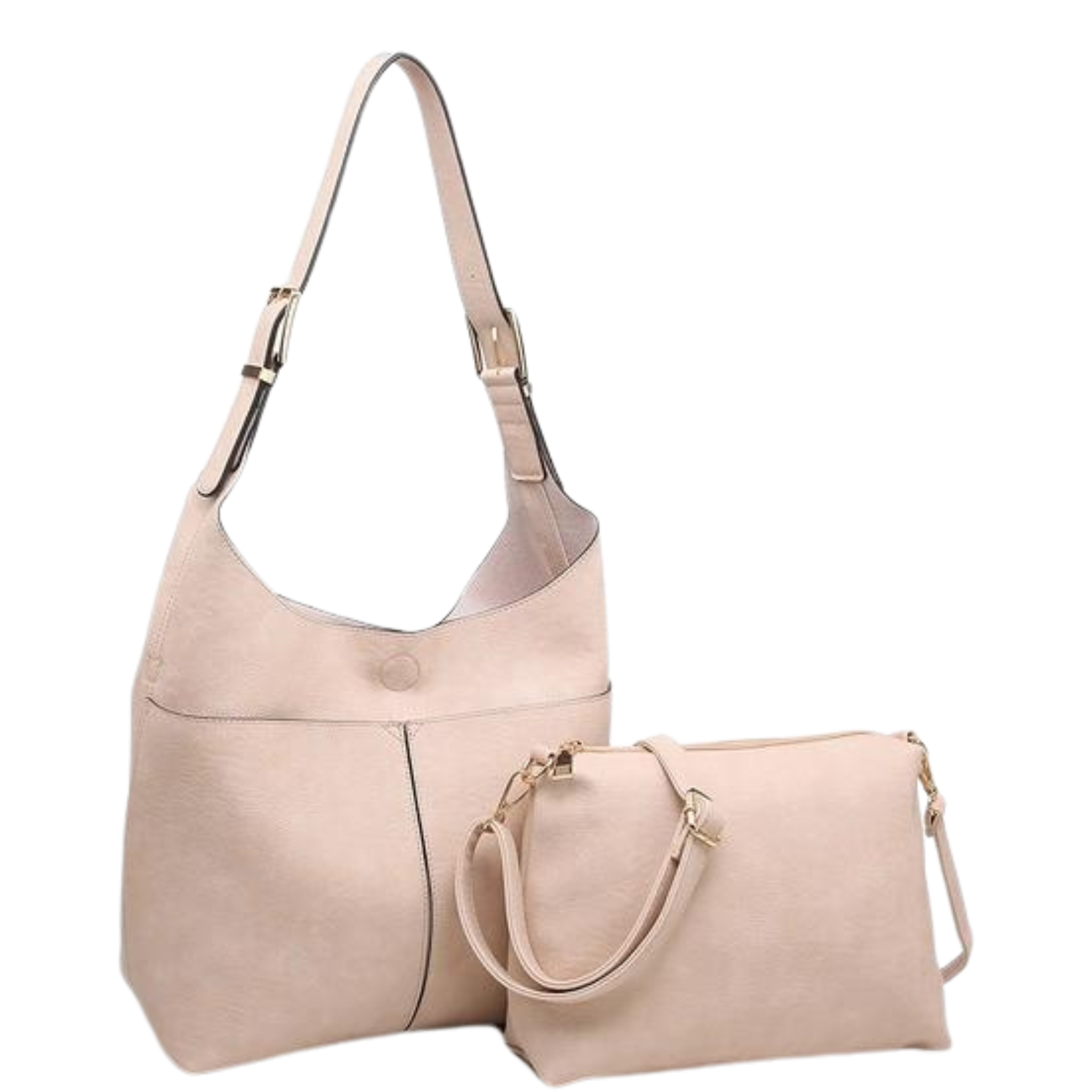 Ida Slouchy Hobo Bag w/ Adjustable Strap