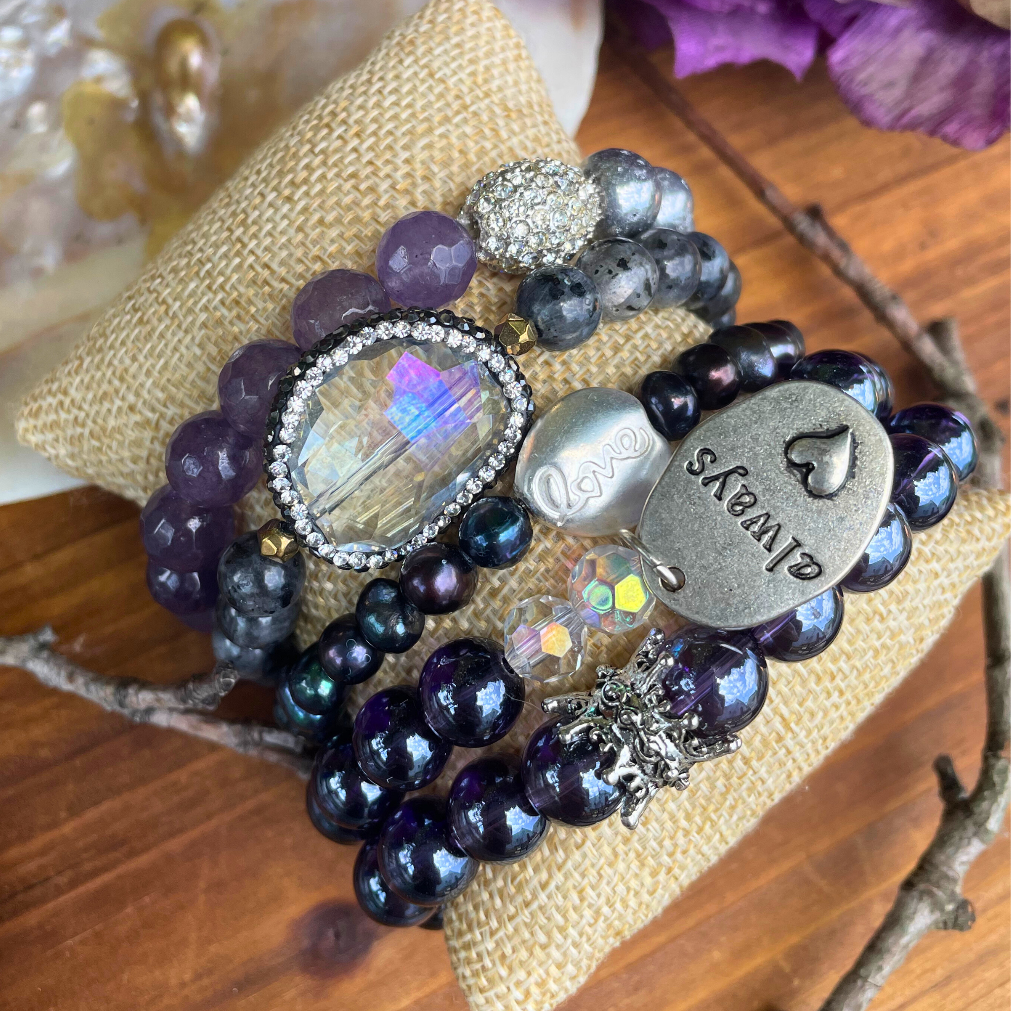 Amethyst Stone Bracelets