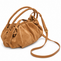 Dark Tan Suede