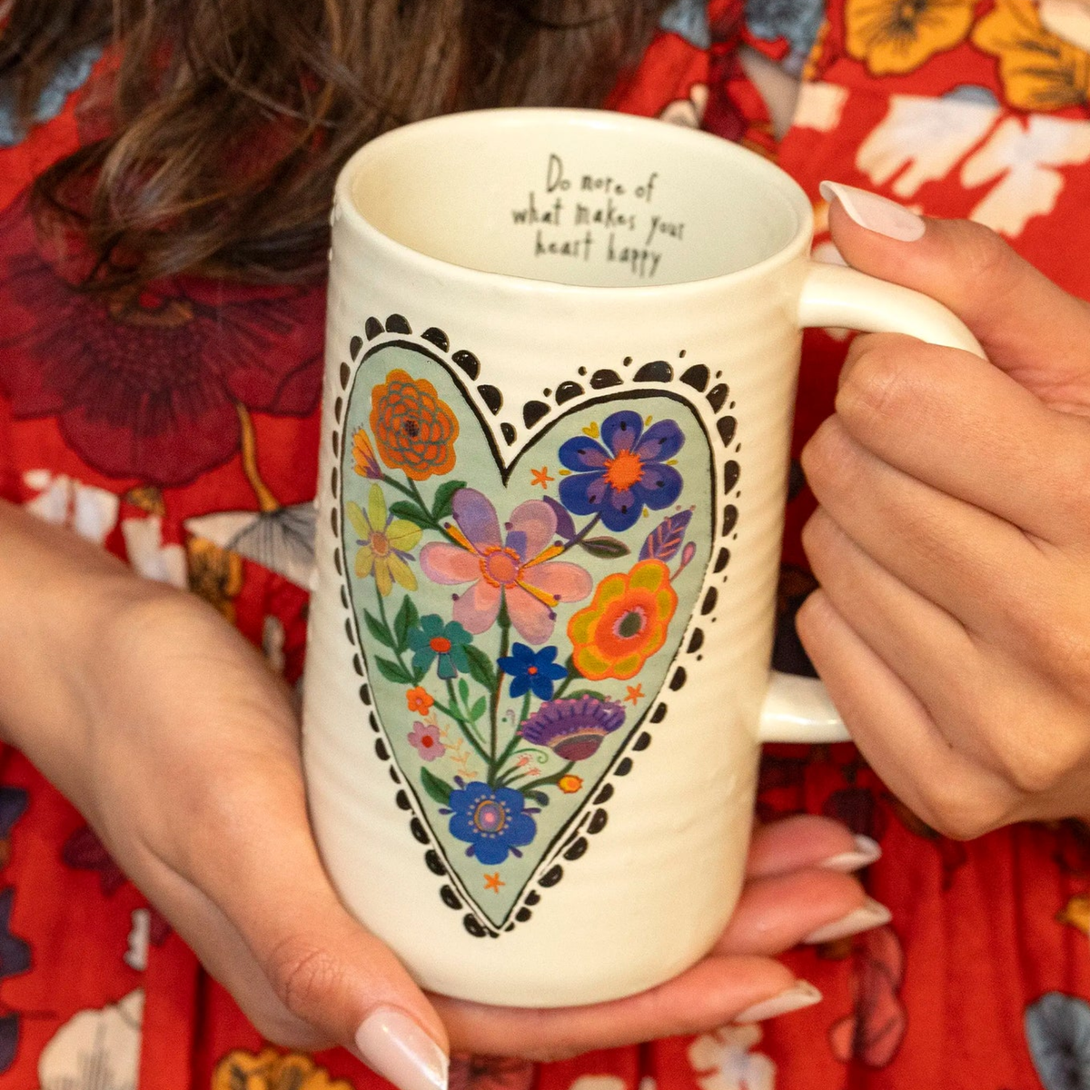 Latte Mug - Heart Happy