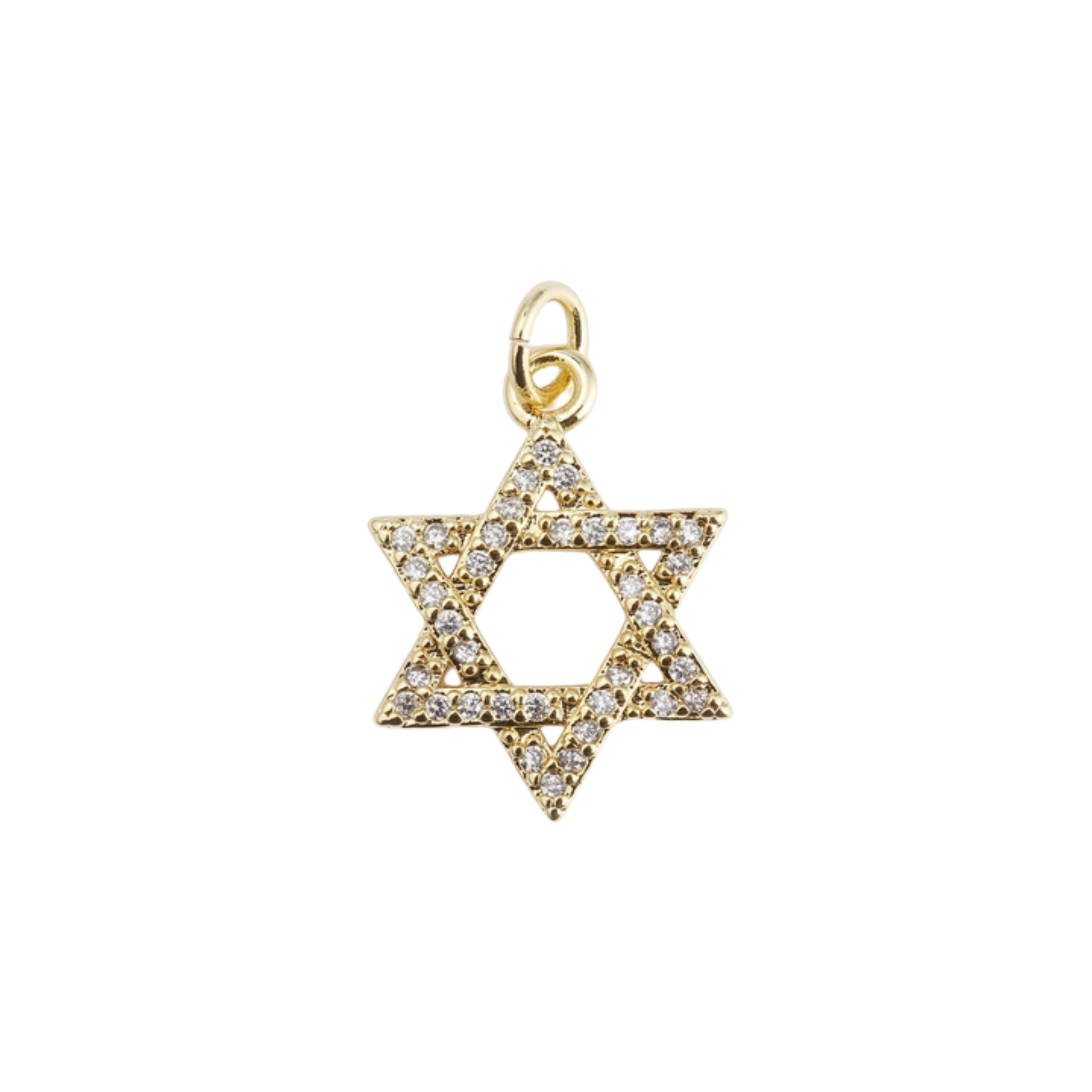 Jewish Star Sterling Silver Charm - Let's Bag It 