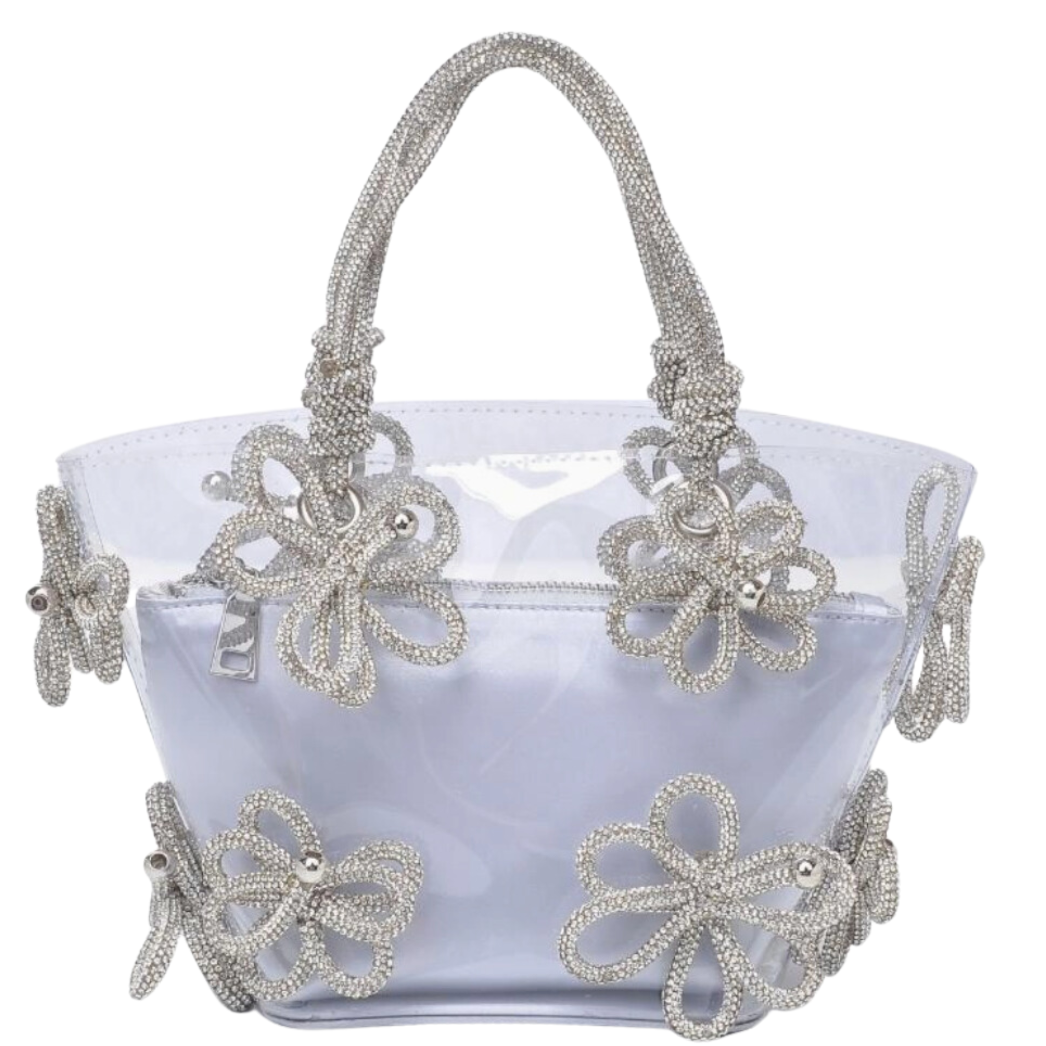 Mariposa Crystal Floral Evening Bag