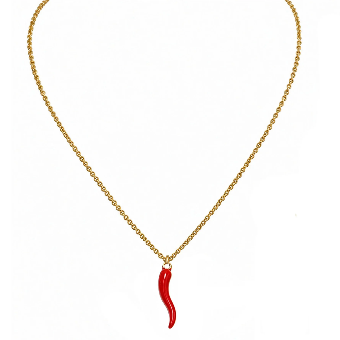 Tatiana Italian Horn Necklace