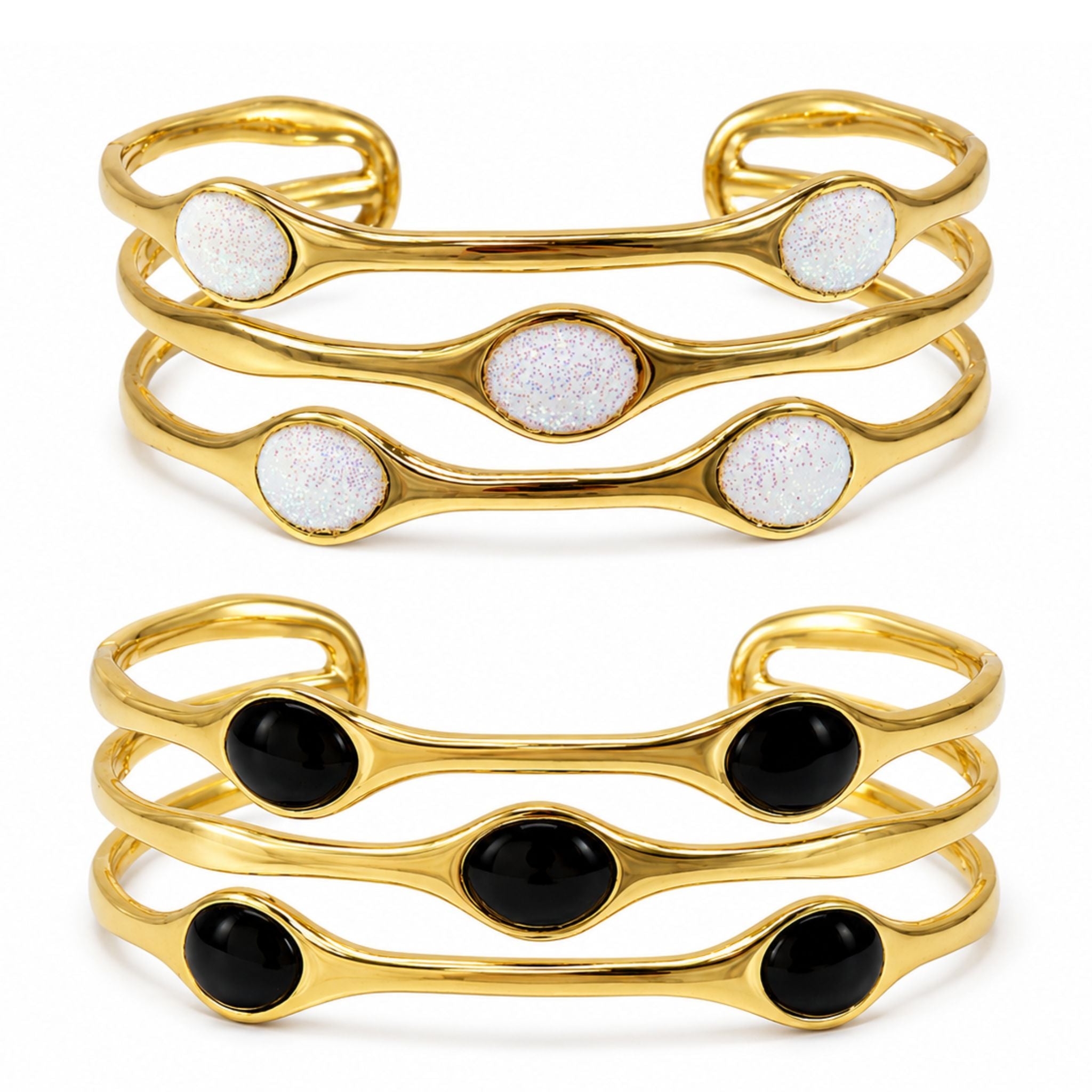 Pebble Wave Cuff