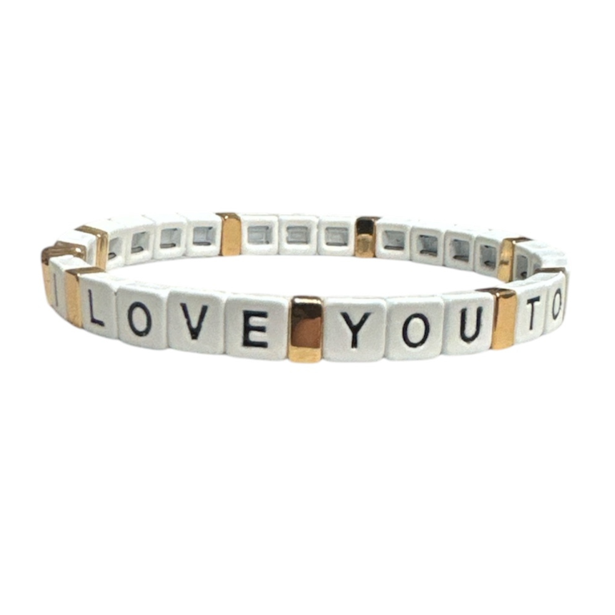 I love you to the moon and back bracelet - Let's Bag It 