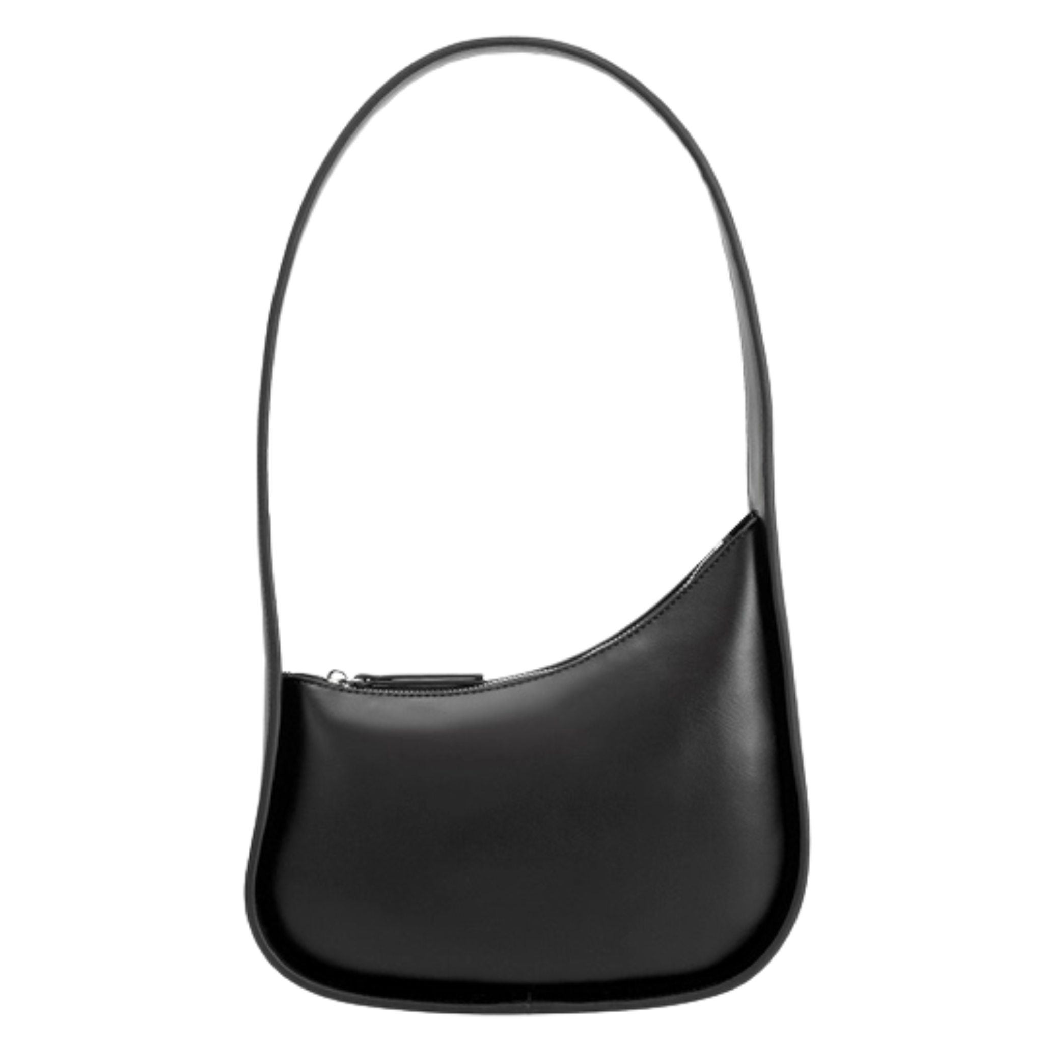 Willow Black Recycled Vegan Shoulder Bag