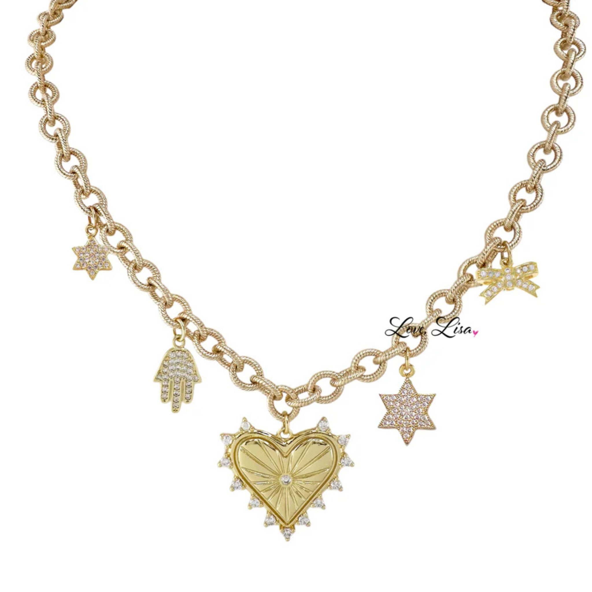 Sarah Love For The Jewish Star of David Necklace - Let's Bag It 