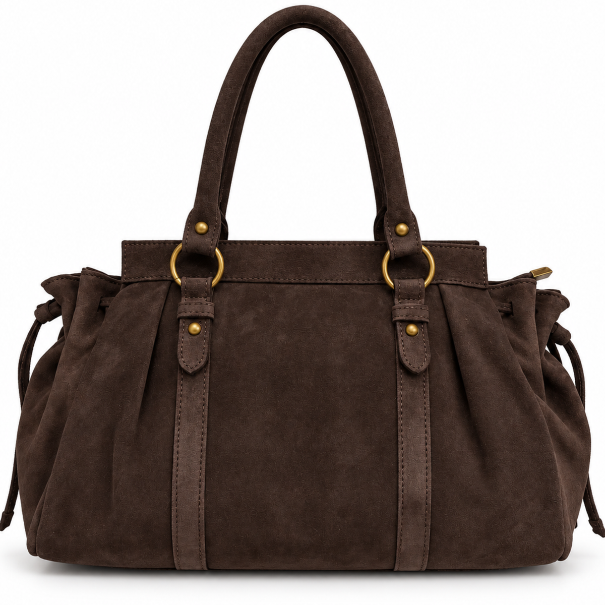 The Camille Suede Satchel