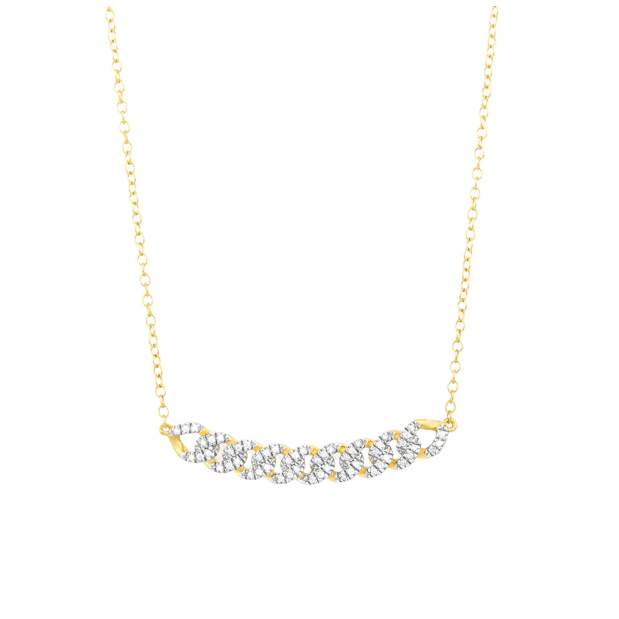 Close knit pendant necklace by ella stein featuring a delicate design and intricate detailing on a fine chain.