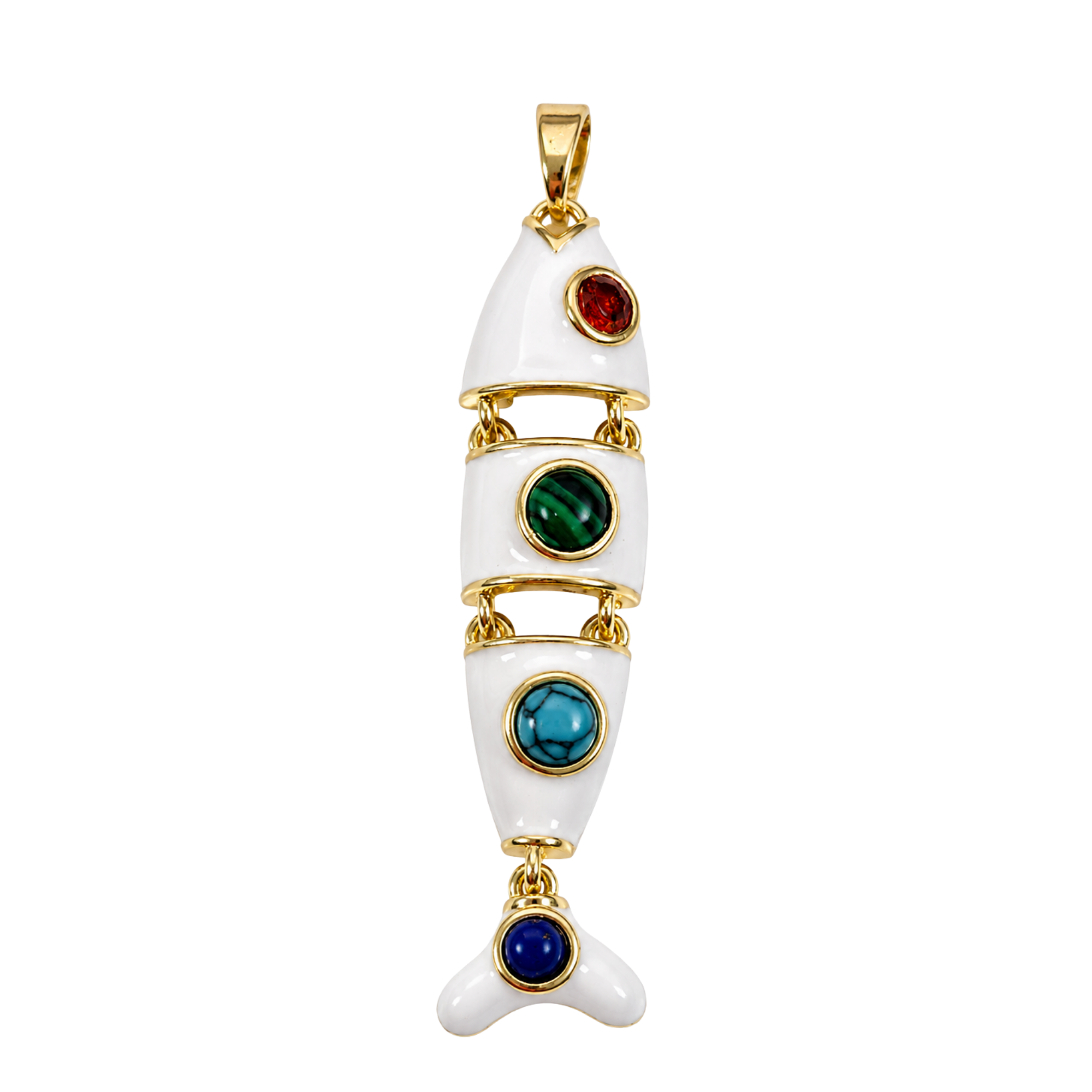 Jeweled Sardine Charm ✨🐟