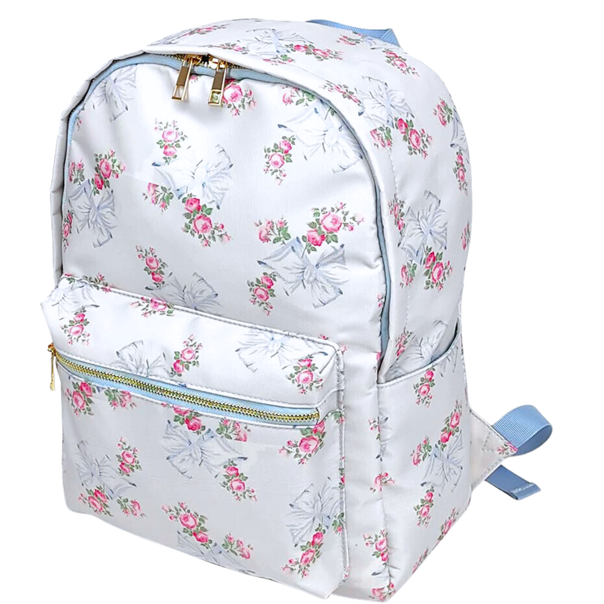 Petite Rose Backpack - Blue Rose