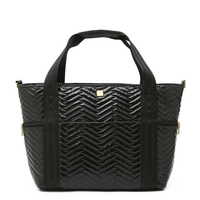Black Patent Moto