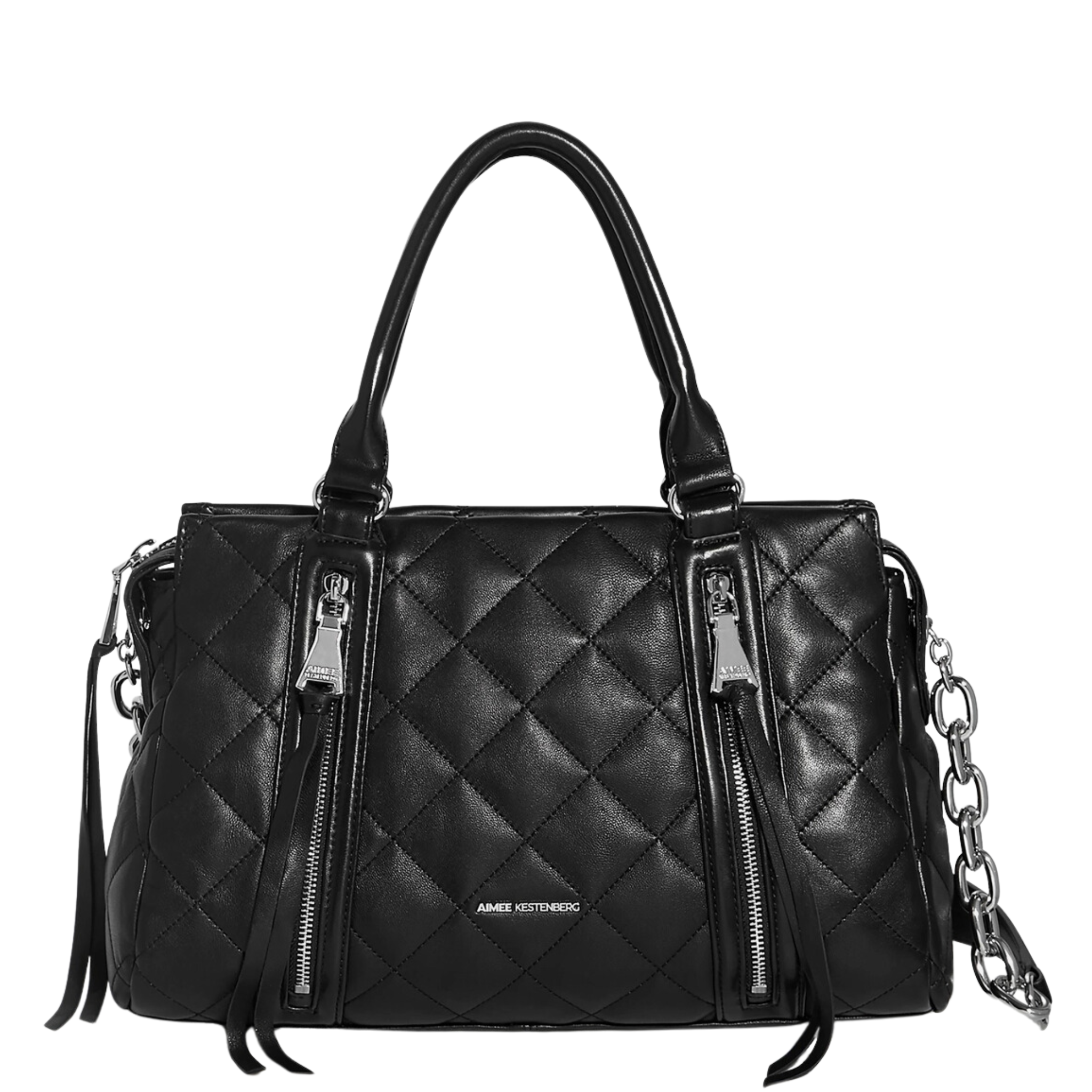 Maven Quilted Convertible Satchel