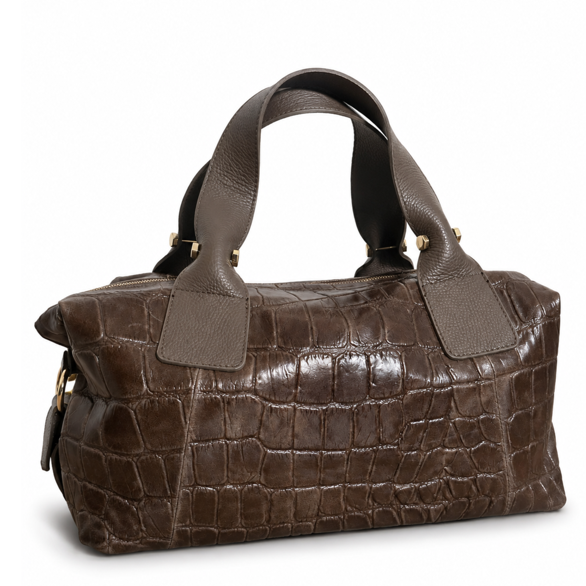 Florida Weekender Bag - Crocodile Print