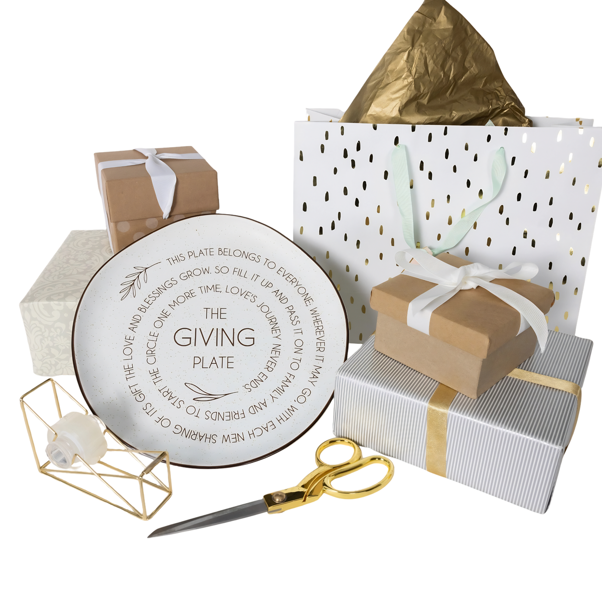 The Giving Plate - 10.5" Ceramic Plate