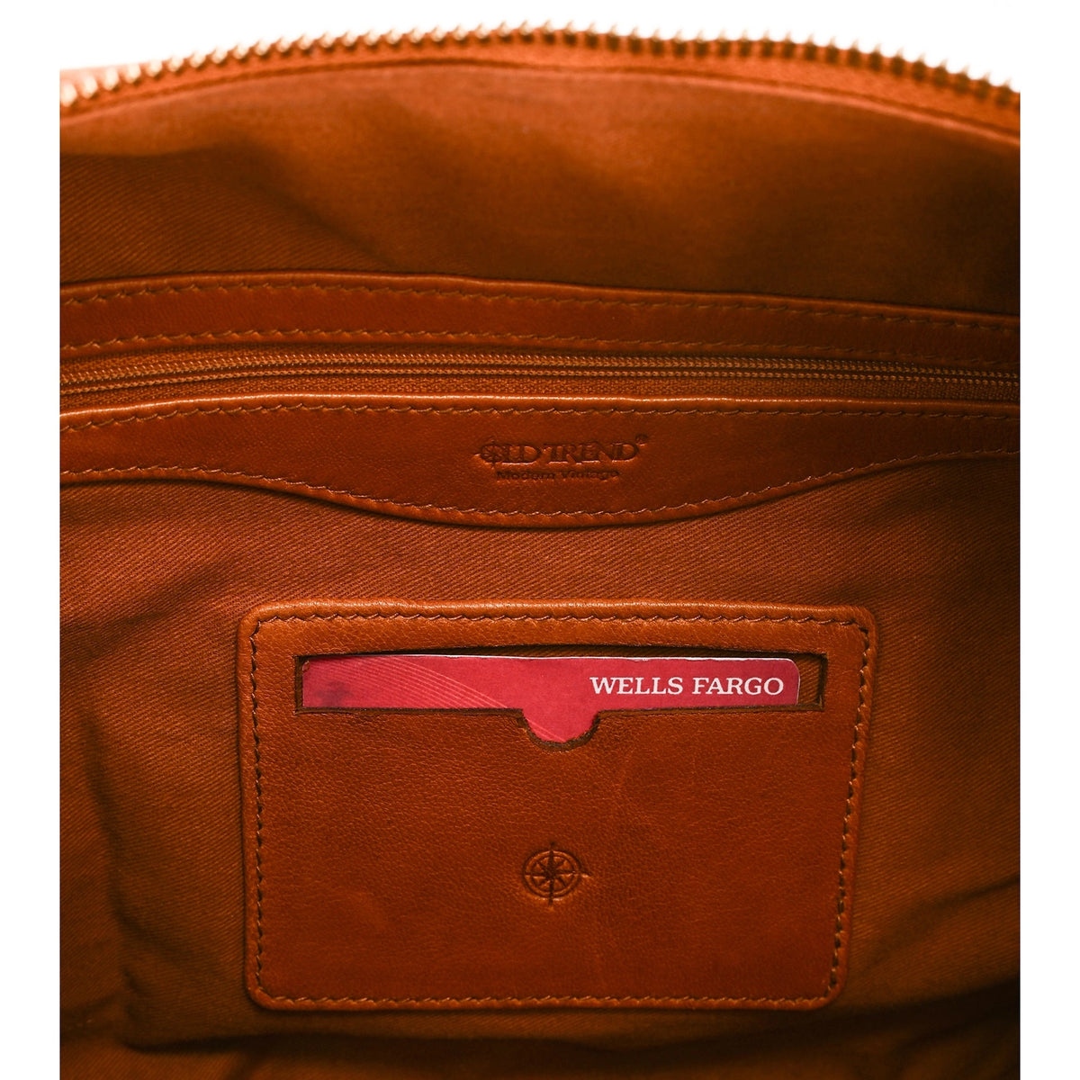 Hydrangea Large Vintage Ombre Shoulder Bag