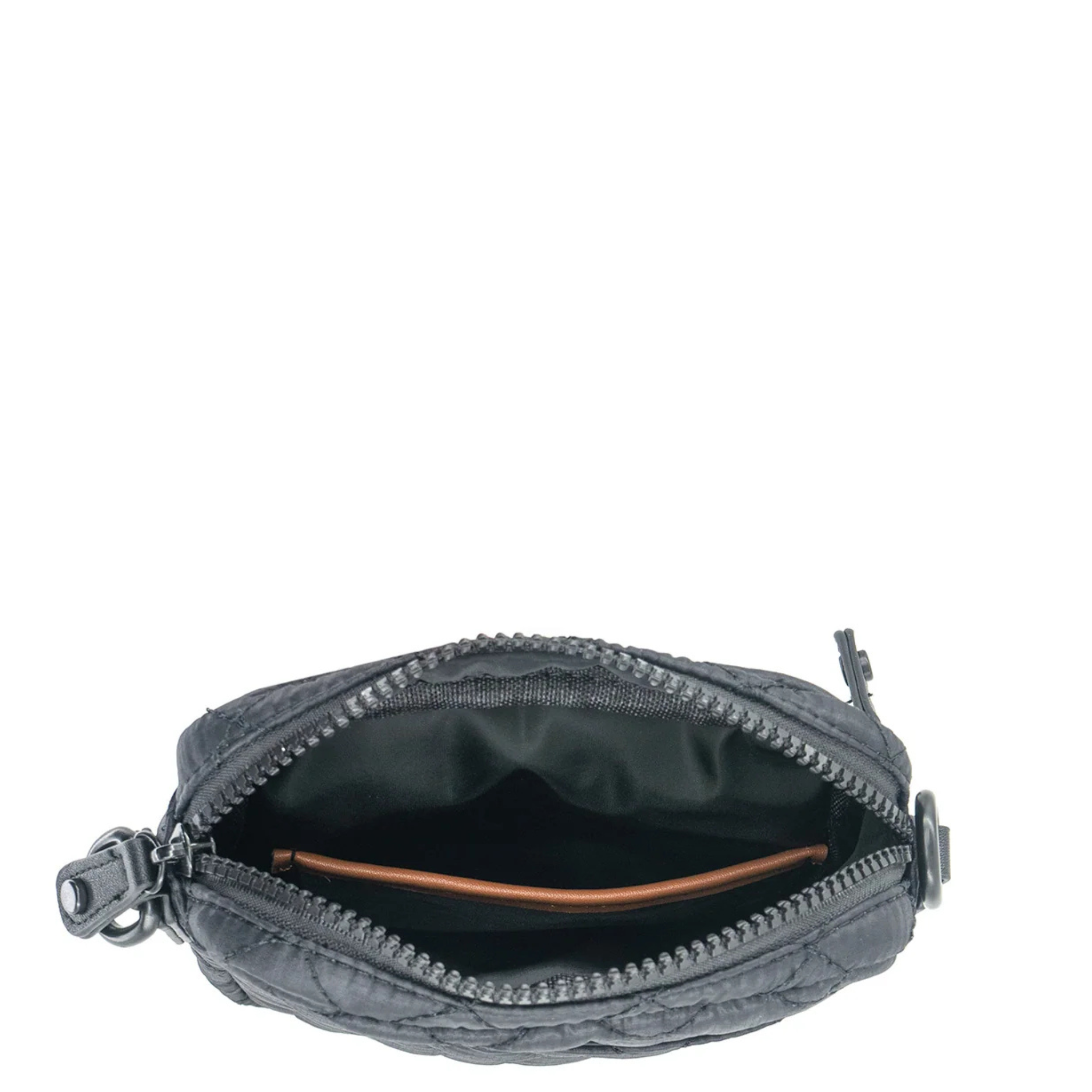 Mini Quilted Nylon Phone Crossbody