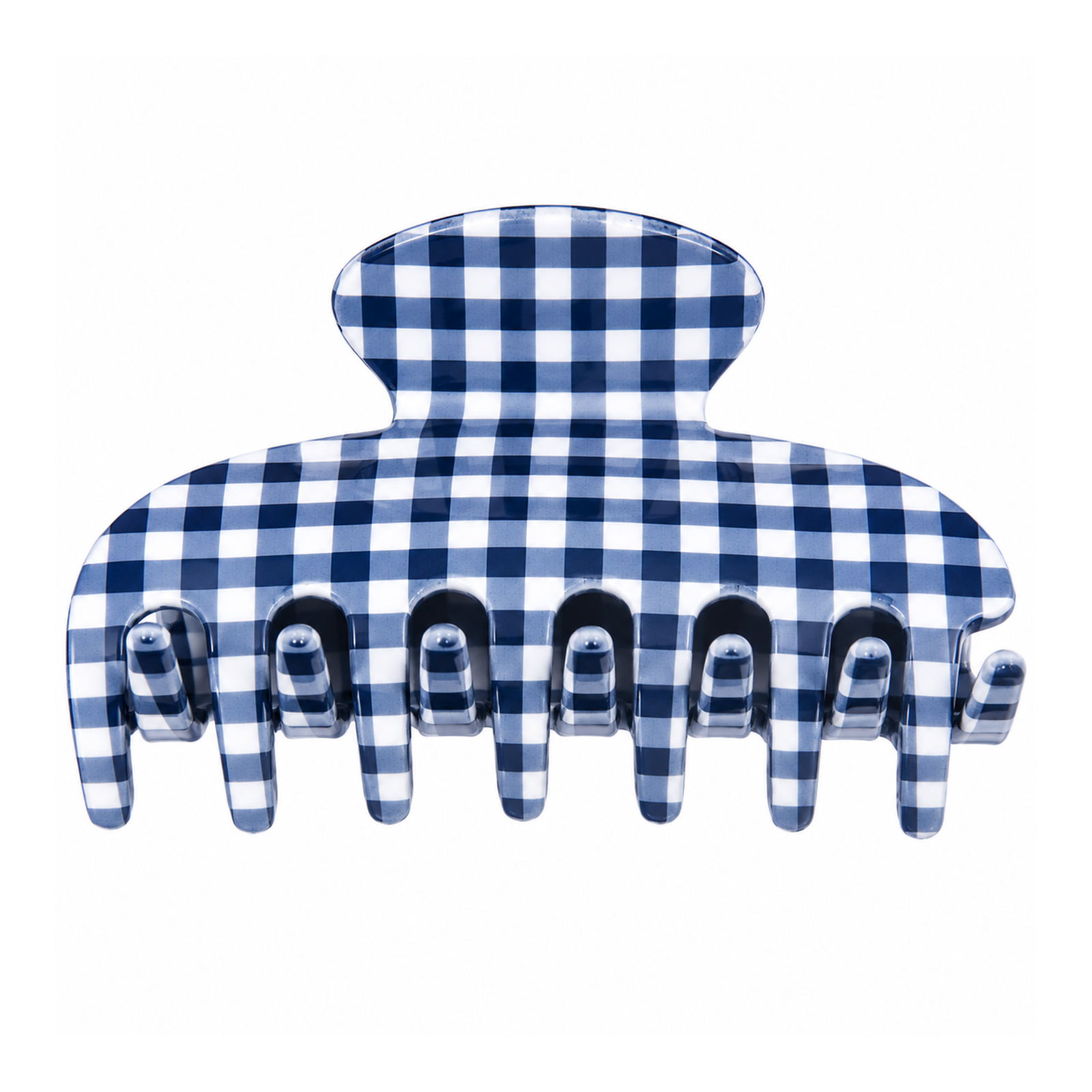 Gingham Hair Clips