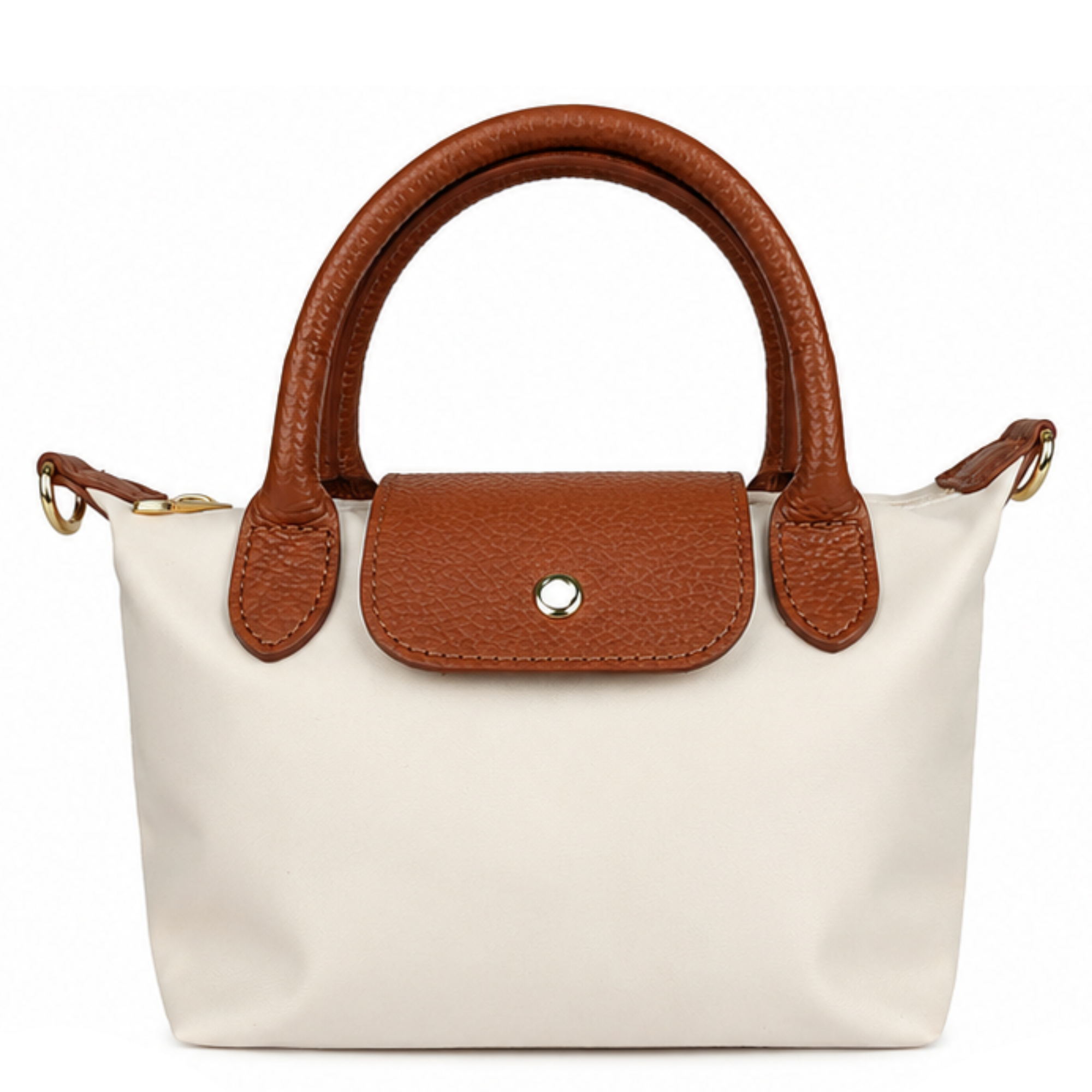 The Riviera Mini Tote | Lightweight Nylon Top Handle Crossbody Bag