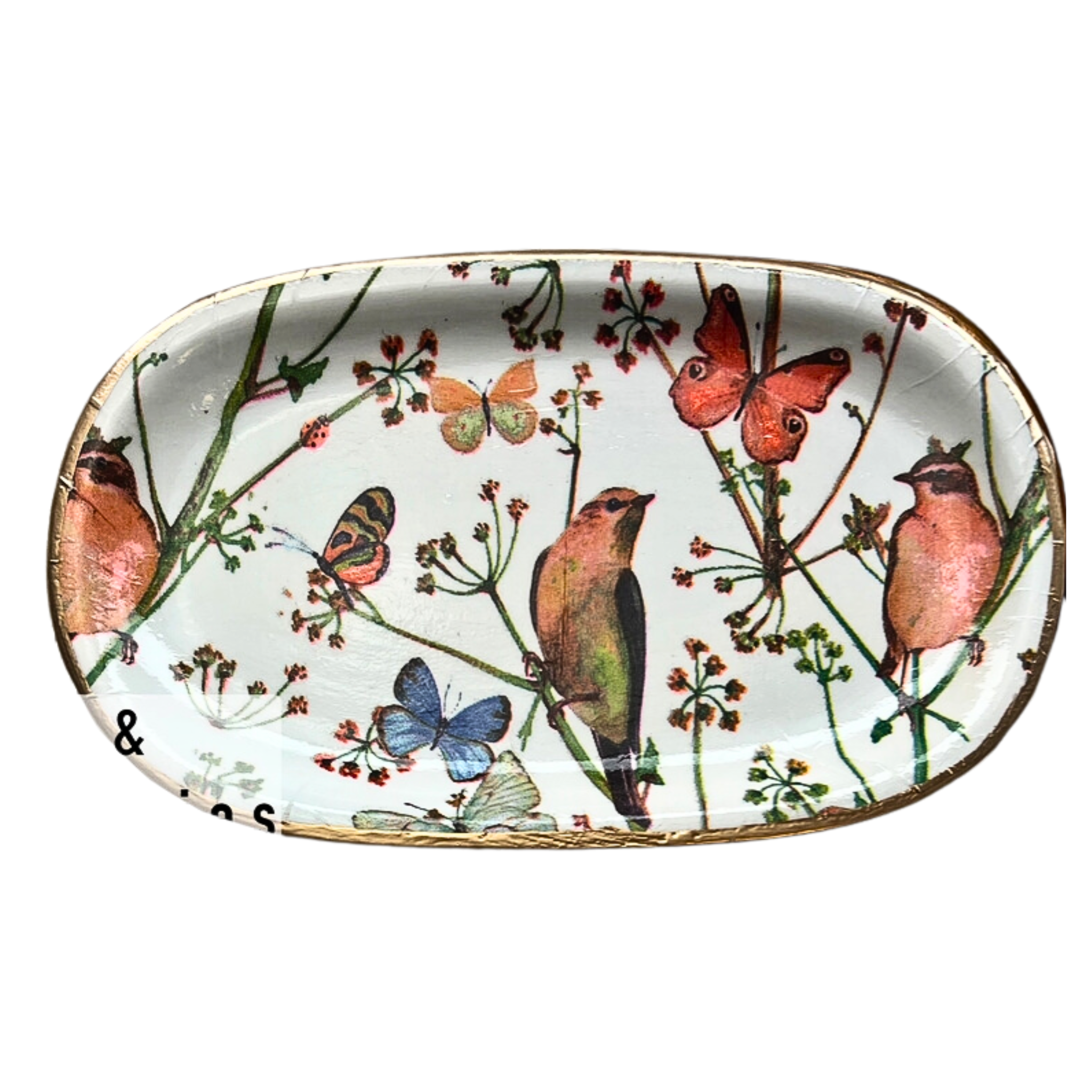 Large Ceramic Jewelry Tray