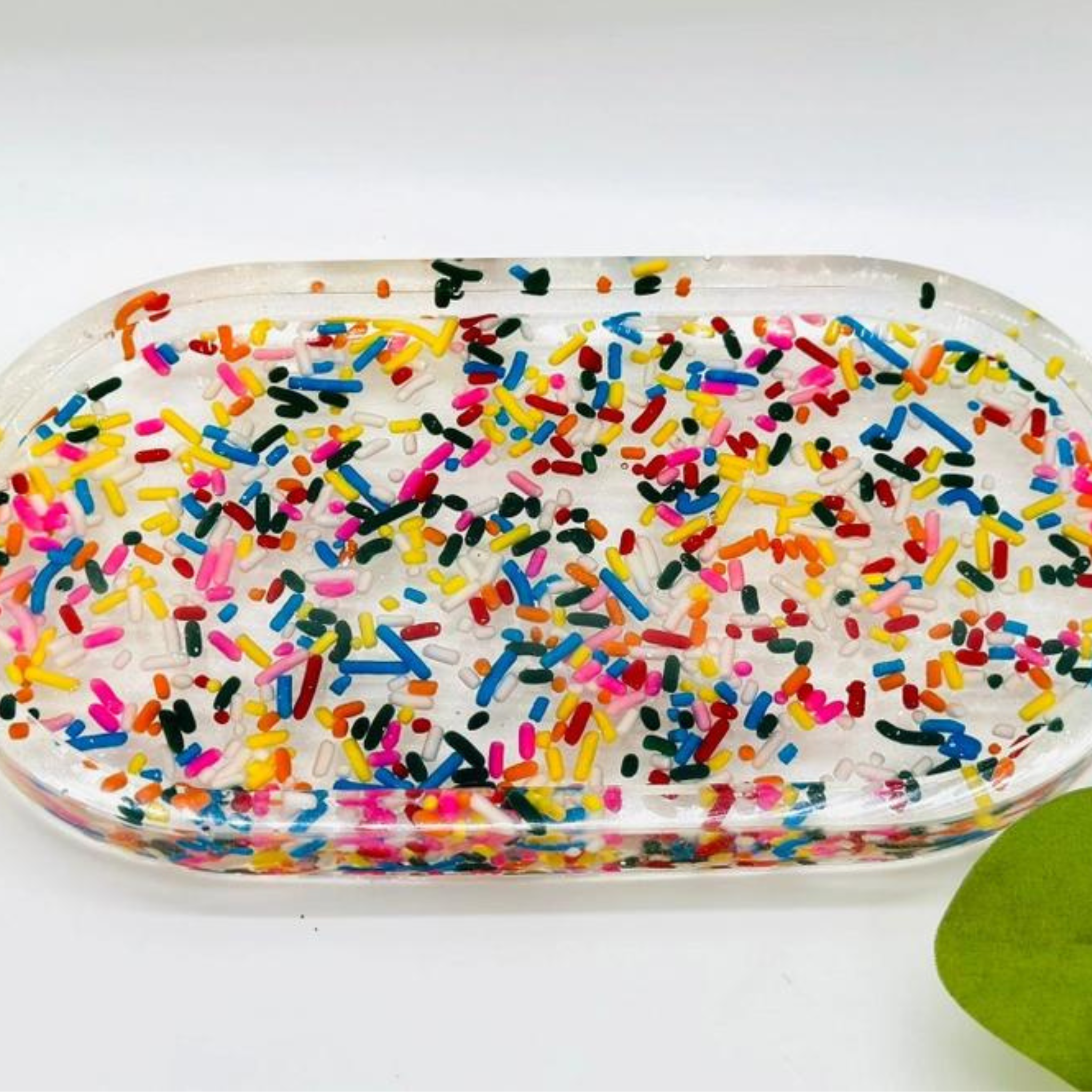 Sprinkle Oval Tray